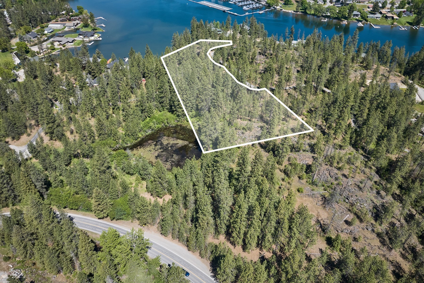  Rare 10 acre/3 Parcel Waterfront Property - 物件實景