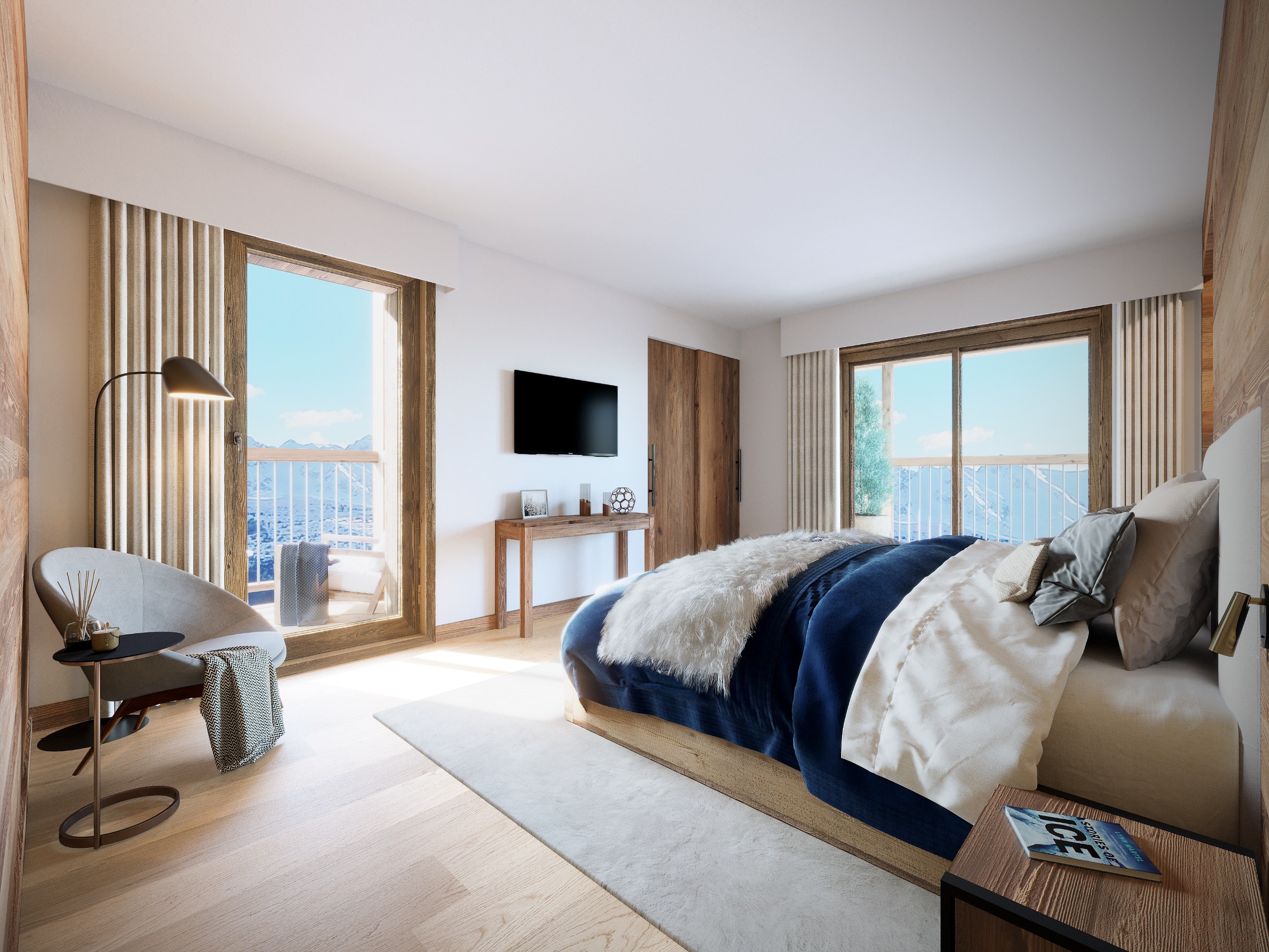  Apartment Favier - Located in a new residence in Alpe d