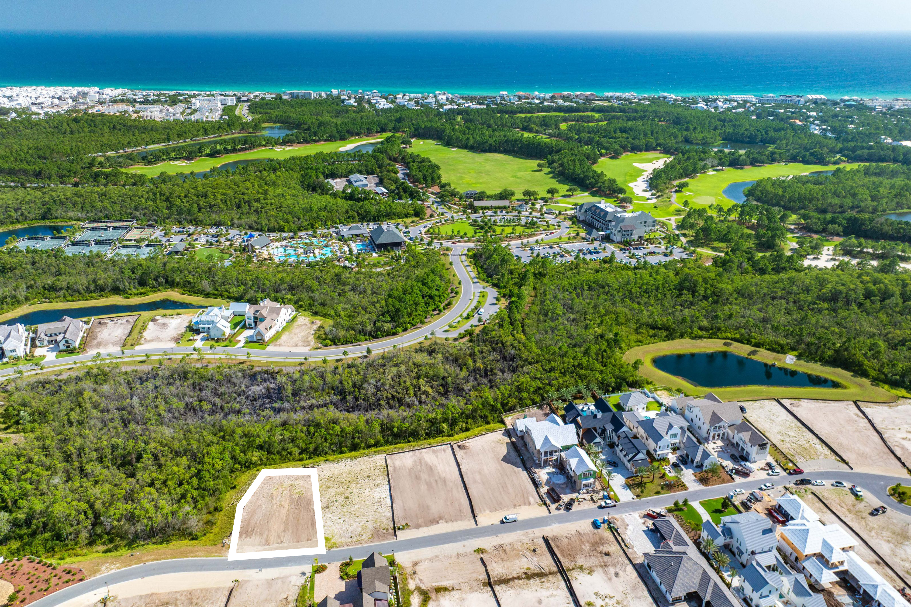  Rare Nearly Half-Acre Homesite in Gated 30A Community - 物件實景