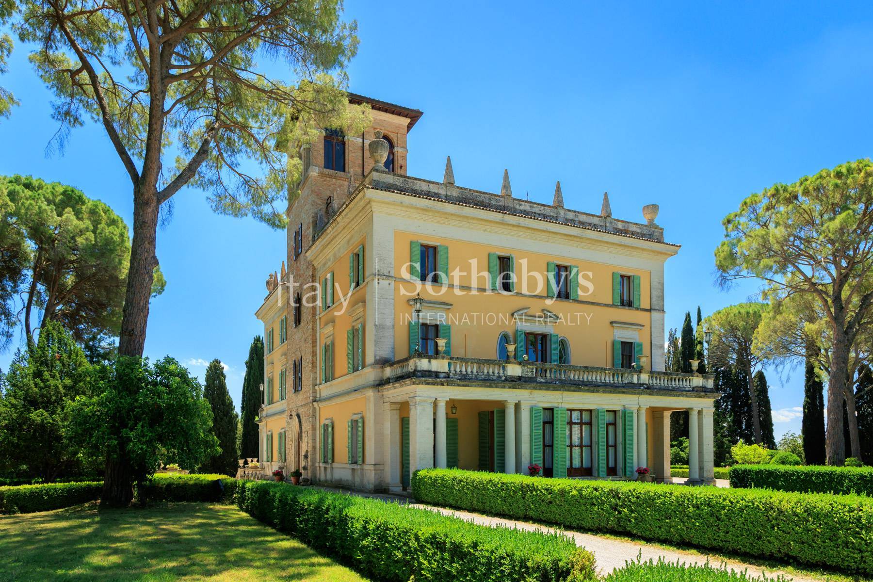  Magnificent historical villa with typical italian garden in Umbria - 物件實景