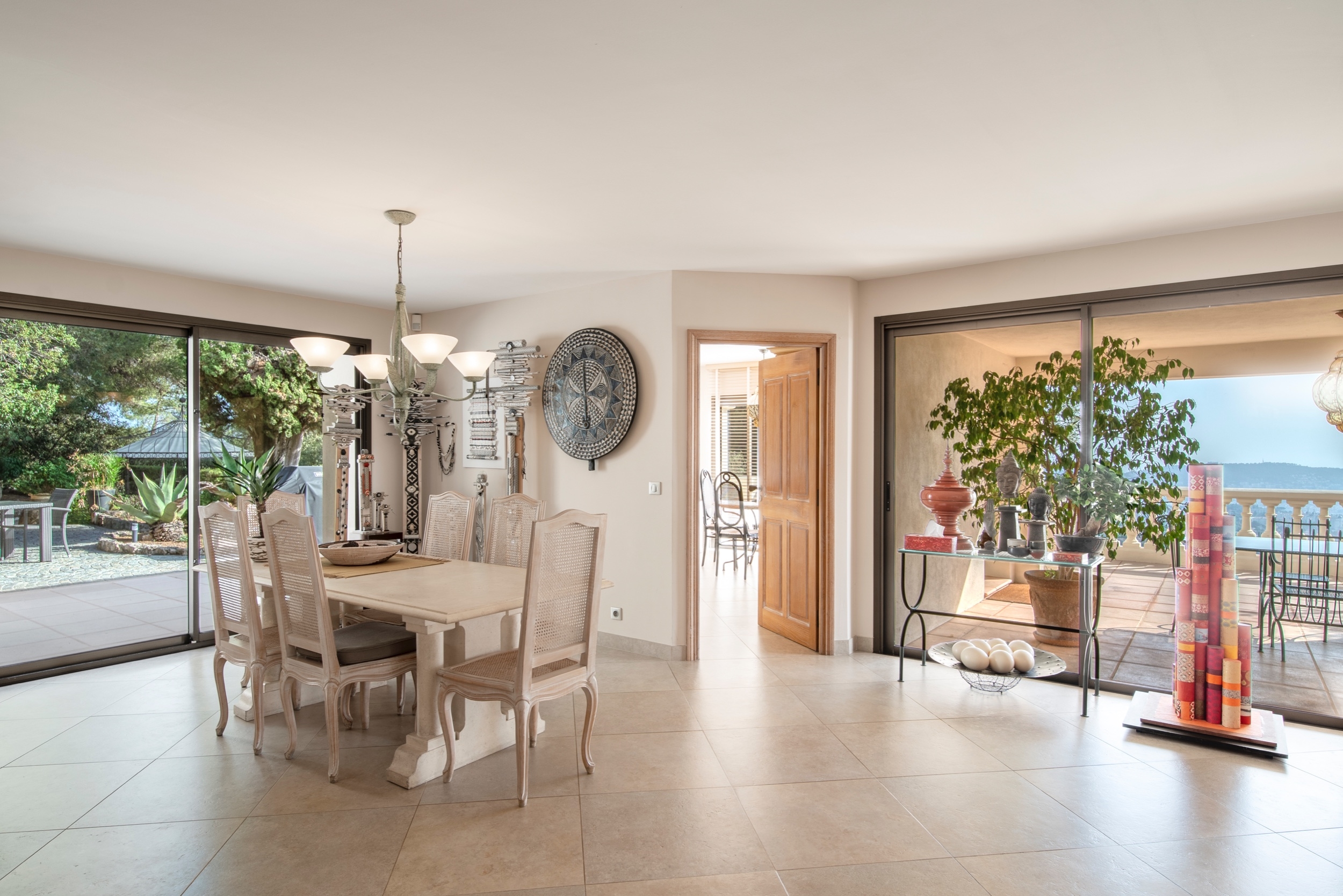 Neo-provençal villa with sea view in Nice Gairaut - 物件實景