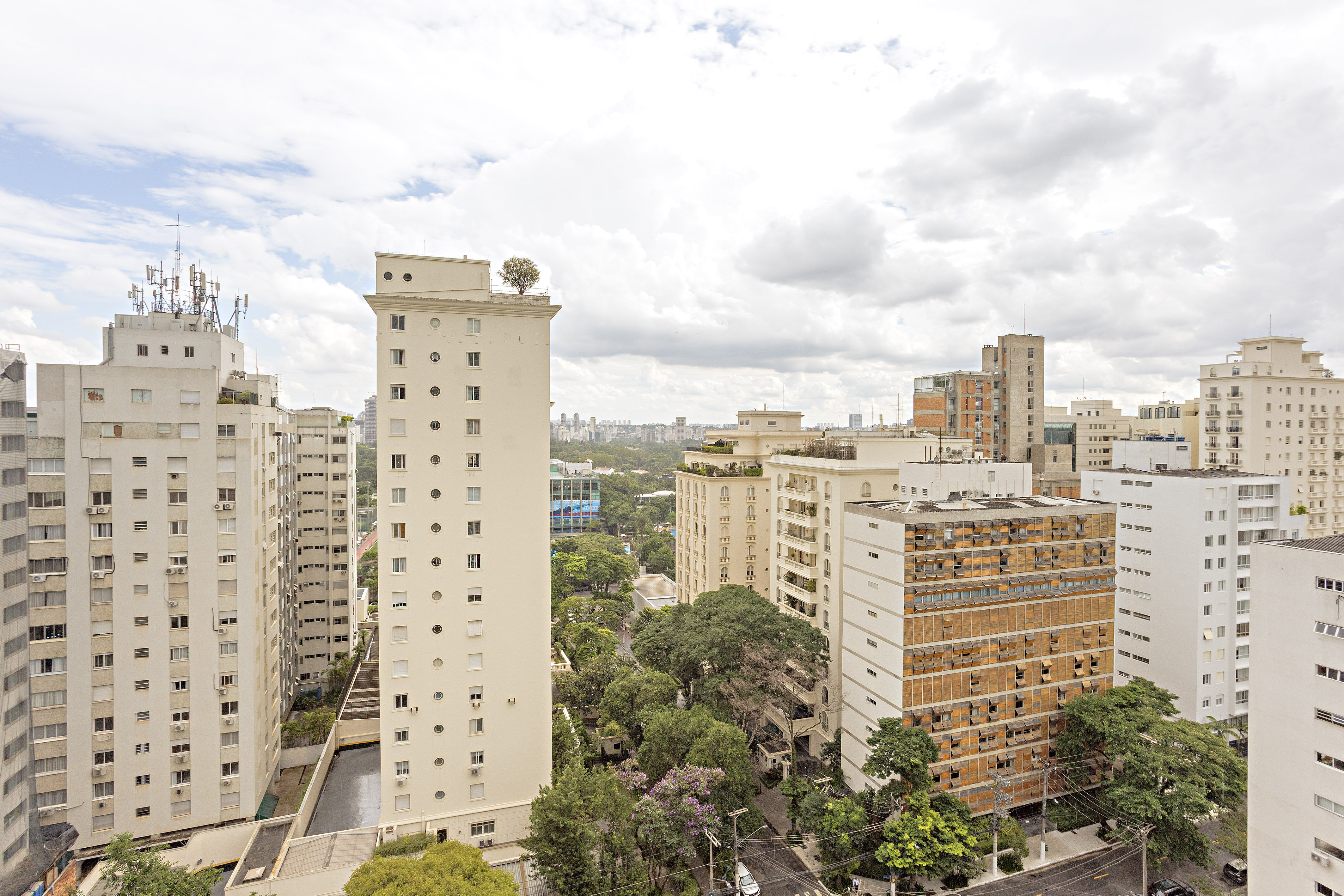  Apartment with views of Clube Paulistano in brutalist building - 物件實景