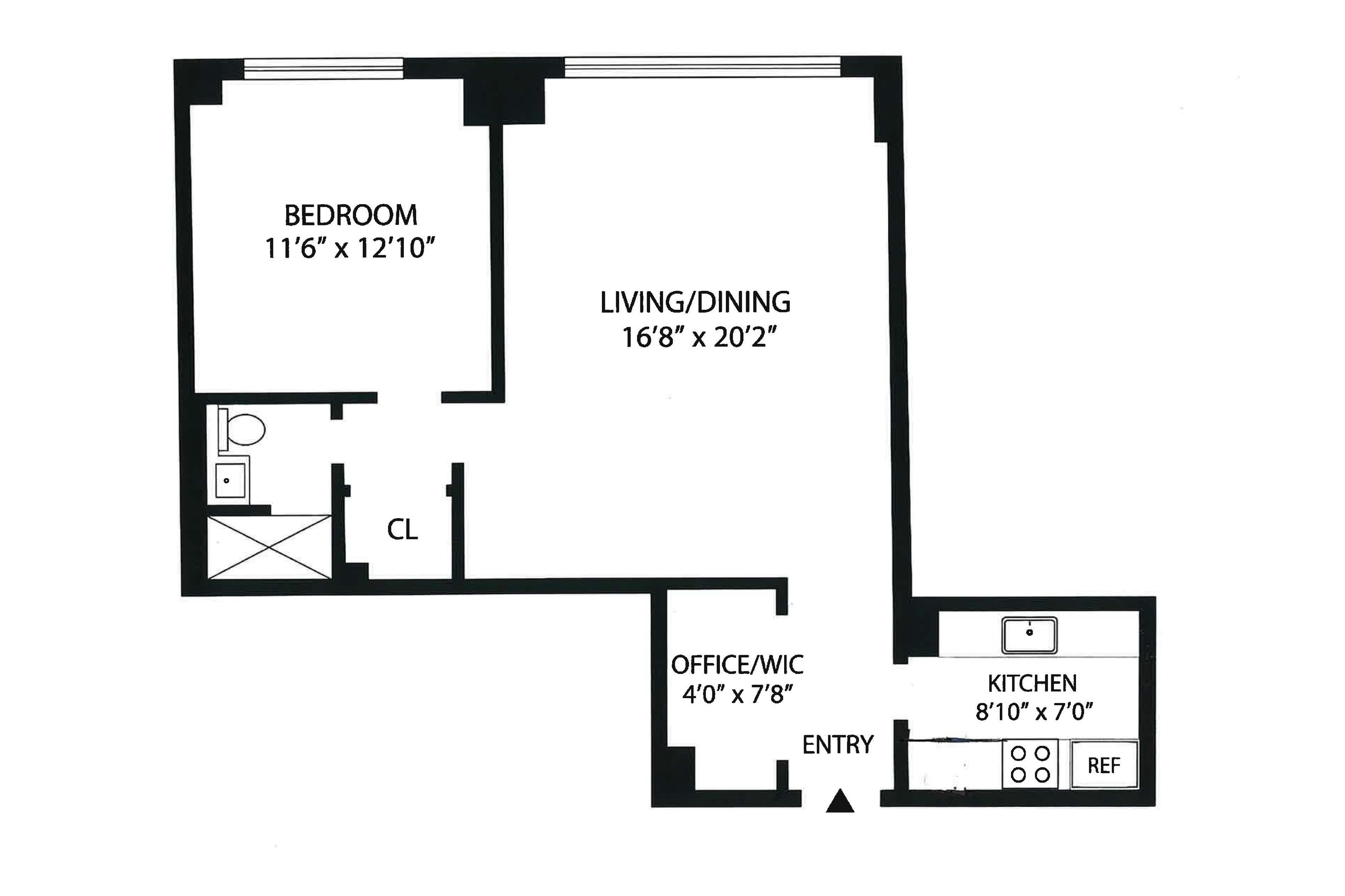  UWS 1 Bedroom with Hudson River Views - 物件實景