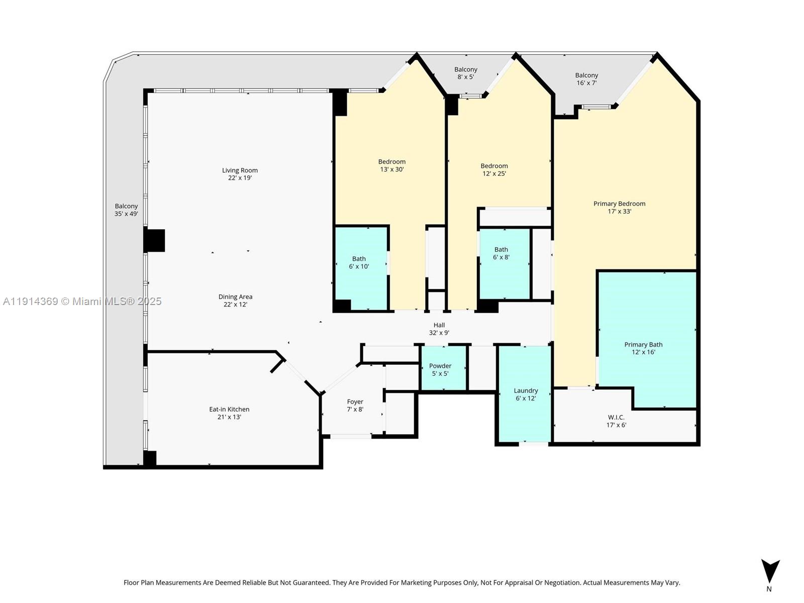 Surfside, Florida, 33154, United States, 3 Bedrooms Bedrooms, ,4 BathroomsBathrooms,Residential,For Sale,1993095