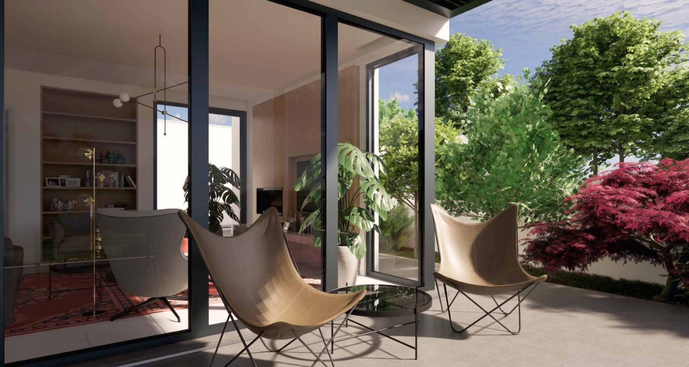  Hillside Three Bedroom Villa with Sea Views and Private Pool in Peyia, Pafos - 物件實景