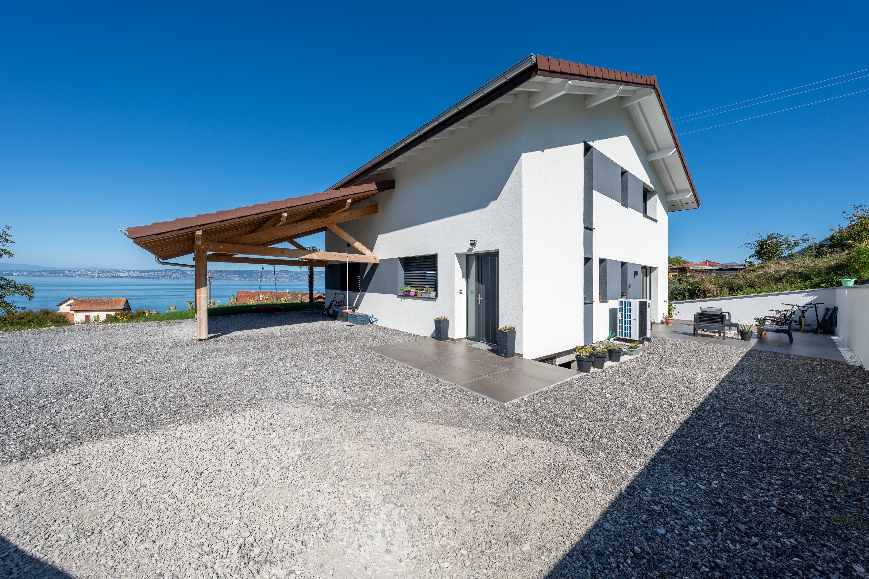  LUGRIN, RECENT VILLA 5 BEDROOMS VIEW ON THE LAKE - 物件實景