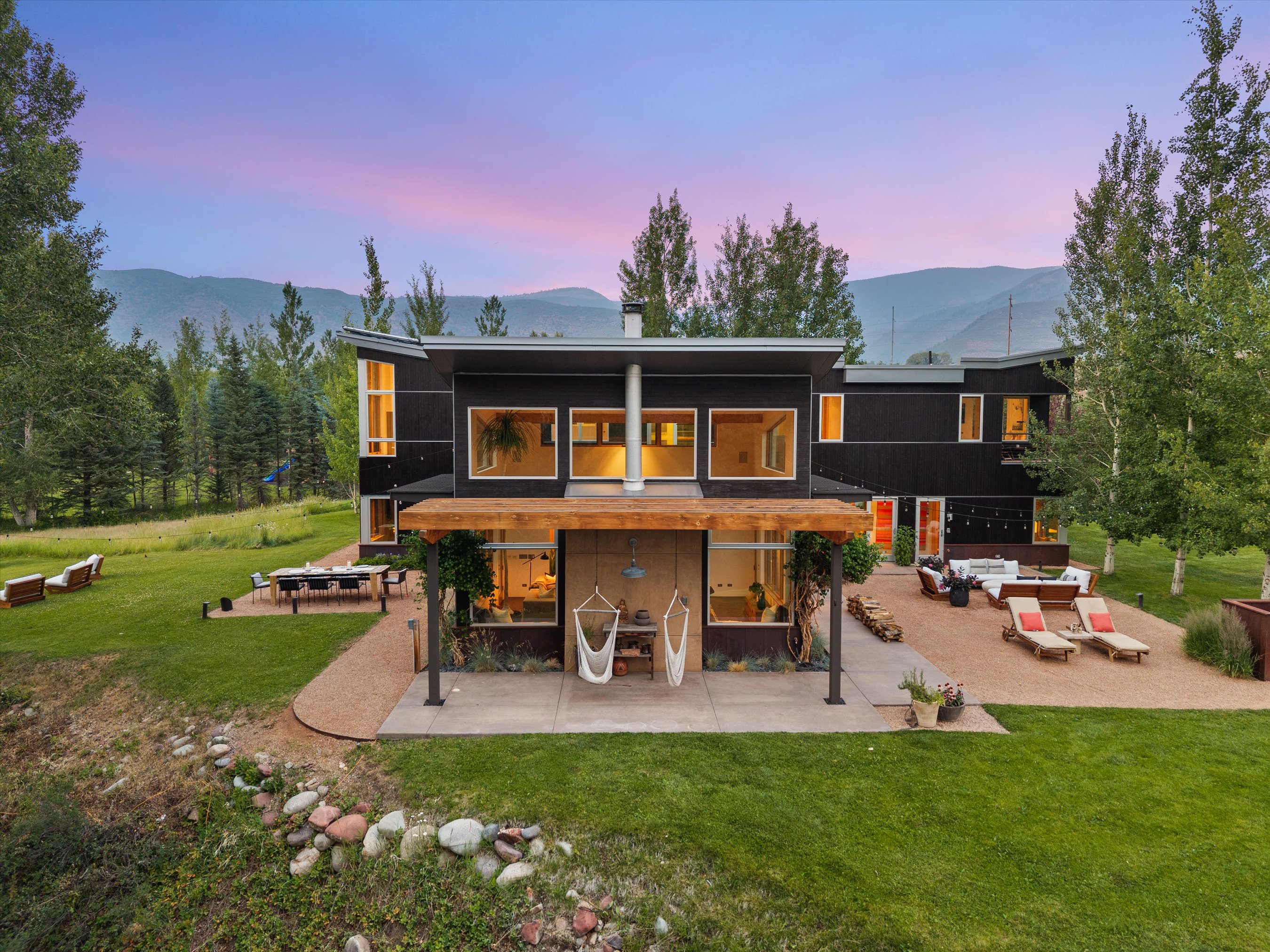  Designed for the Roaring Fork River  57 Liberty Lane, Woody Creek - 物件實景