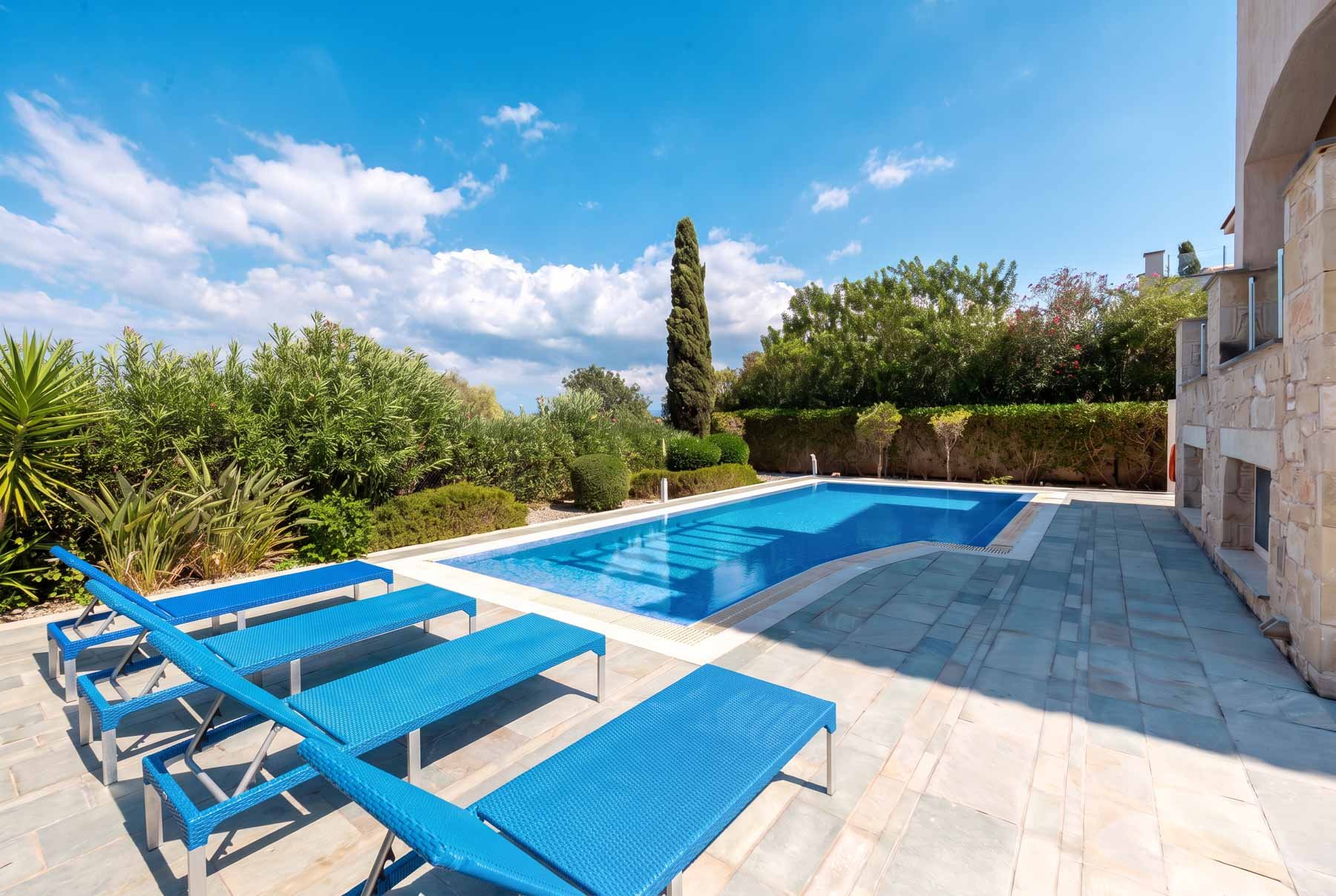  Beachside Three Bedroom Villa with Private Pool in Neo Chorio, Paphos - 物件實景