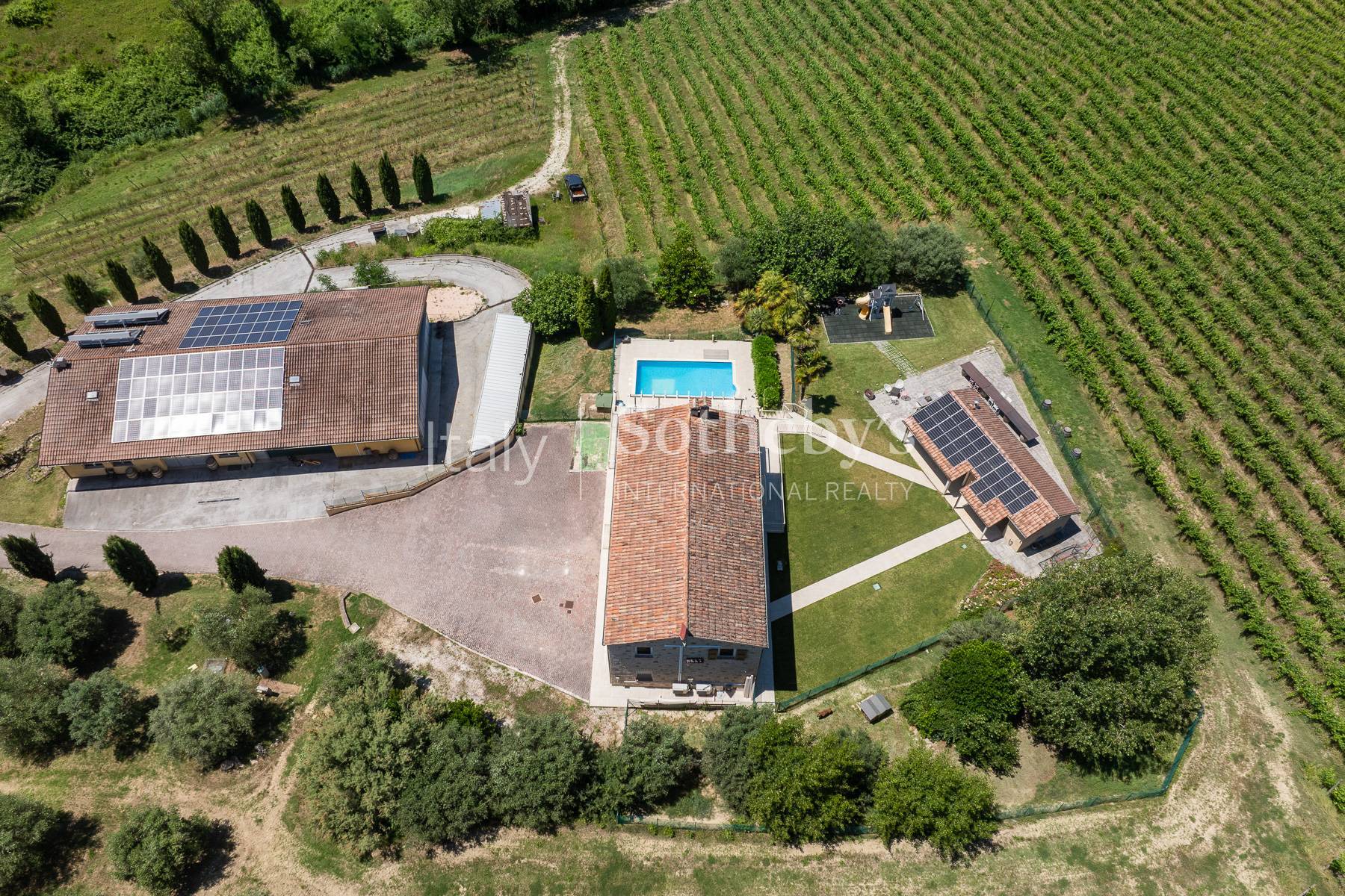  Elegant Contemporary Residence with Vineyard Near the Sea - 物件實景