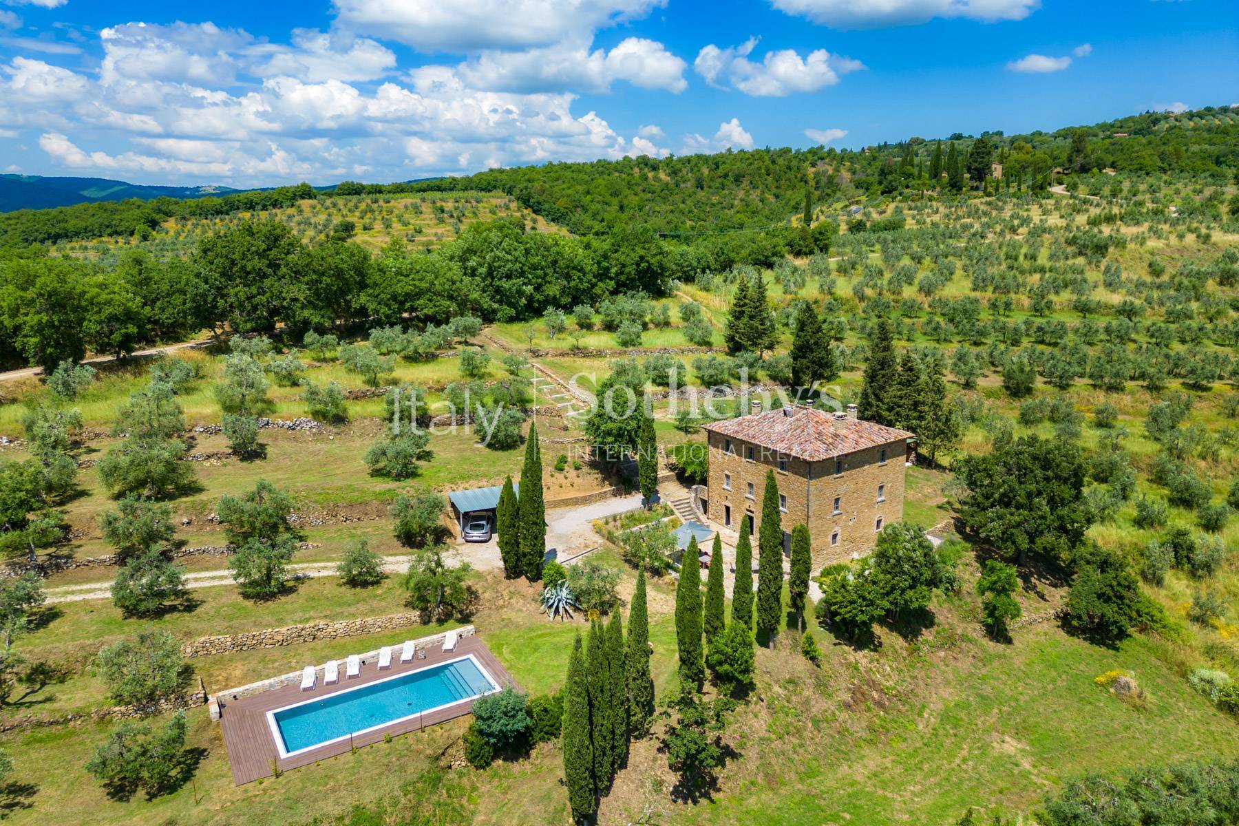  Elegant country house with pool in Civitella Val di Chiana - 物件實景