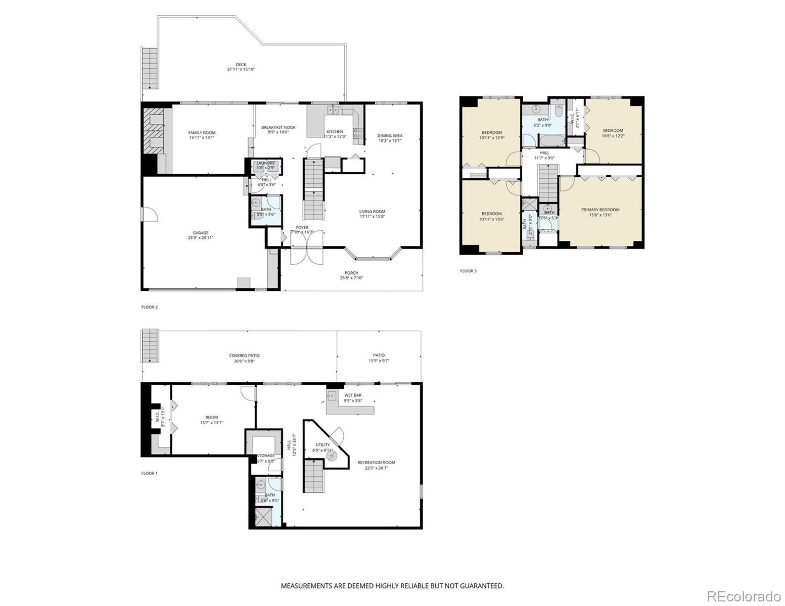 Westminster, Colorado, 80031, United States, 5 Bedrooms Bedrooms, ,1 BathroomBathrooms,Residential,For Sale,1988958