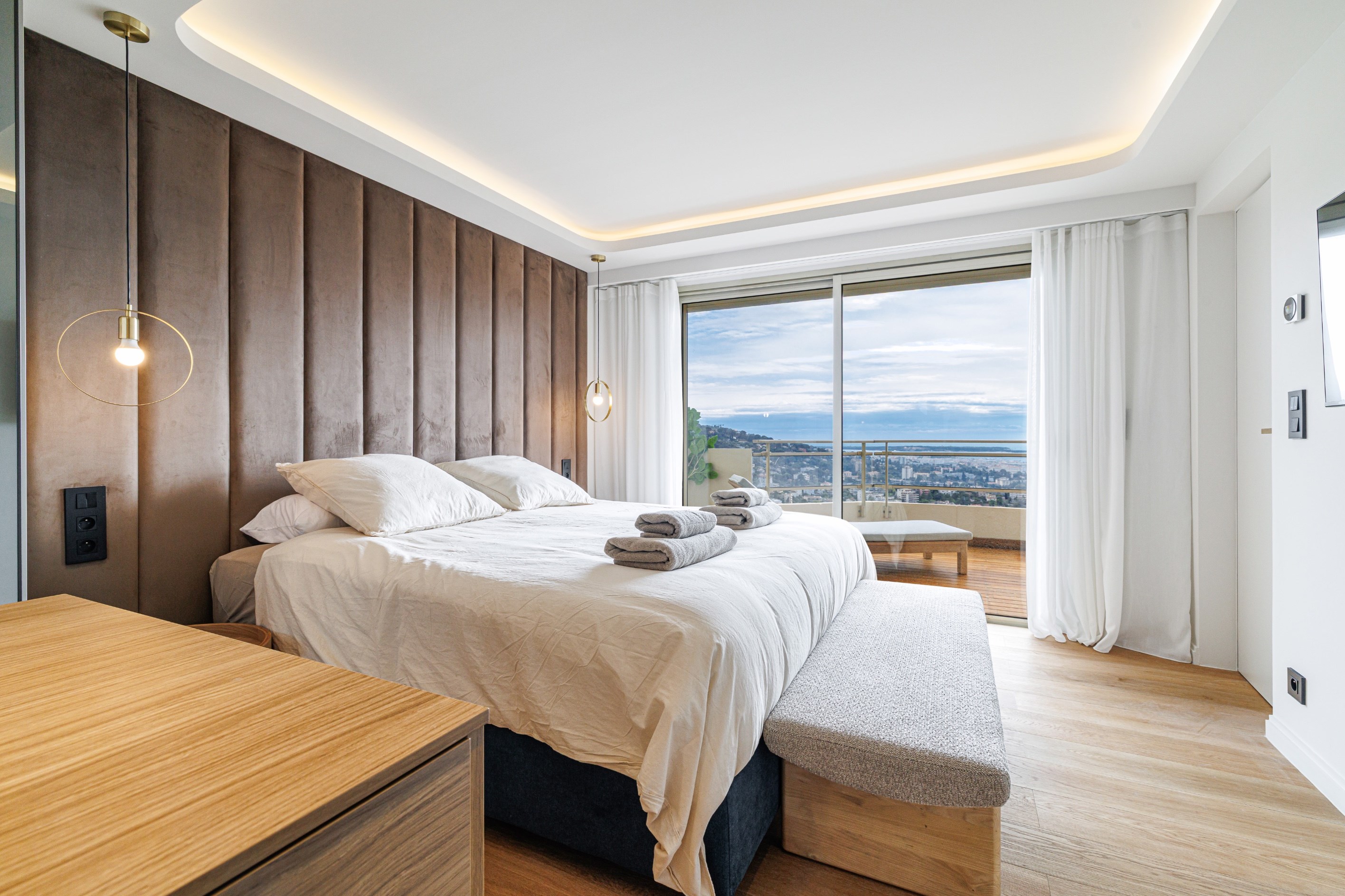 High-end penthouse Le Cannet near Cannes 150 m² terrace with sea views - 物件實景