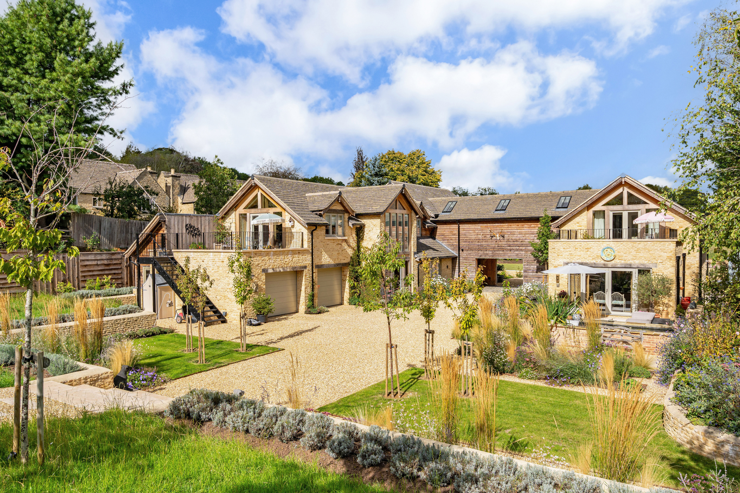  An exceptional contemporary country house with landscaped gardens in Upper Oddin - 物件實景