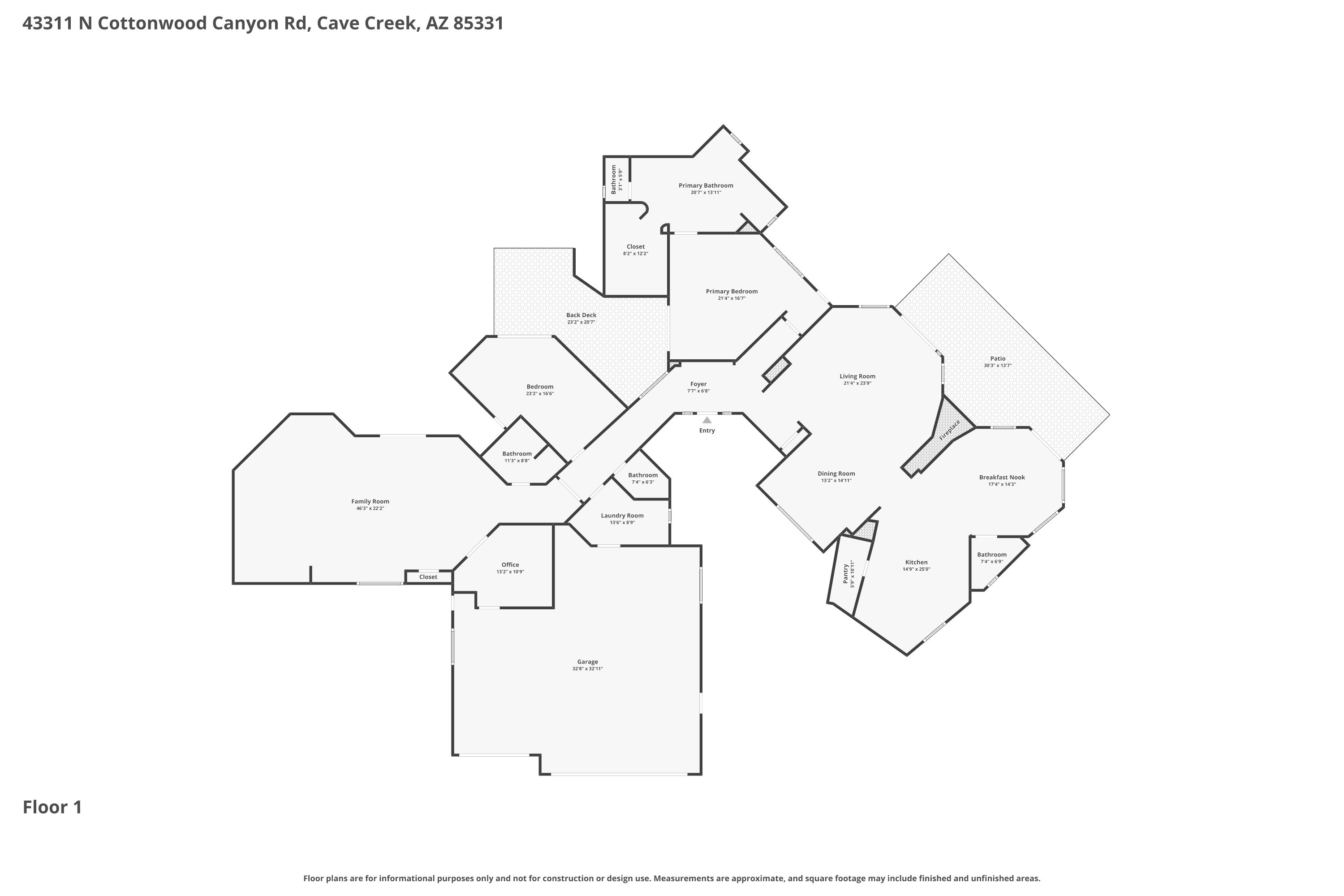 43311 N Cottonwood Canyon Road Cave Creek, AZ - 物件實景