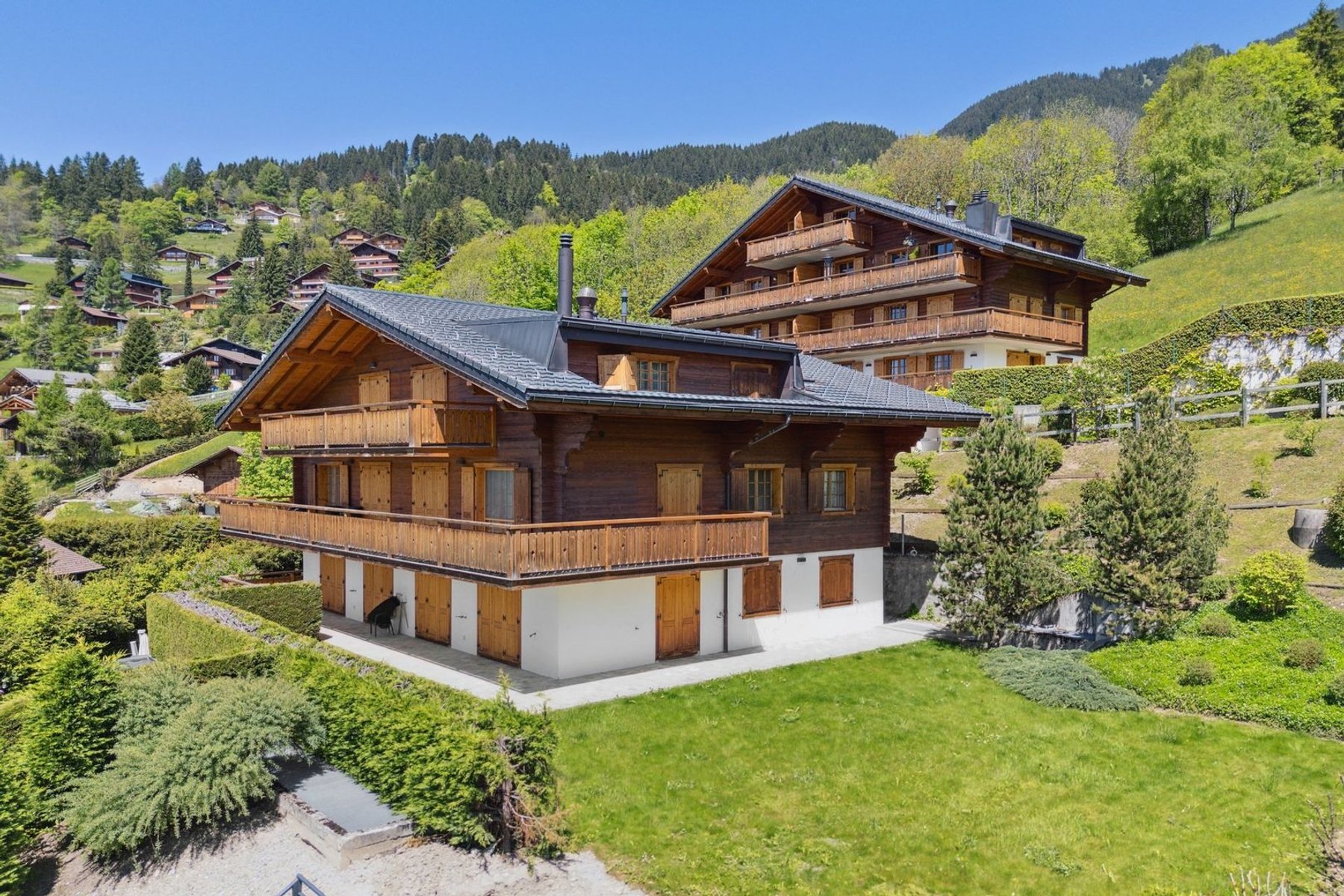  Exceptional 15-room chalet, elevator and panoramic view - 物件實景