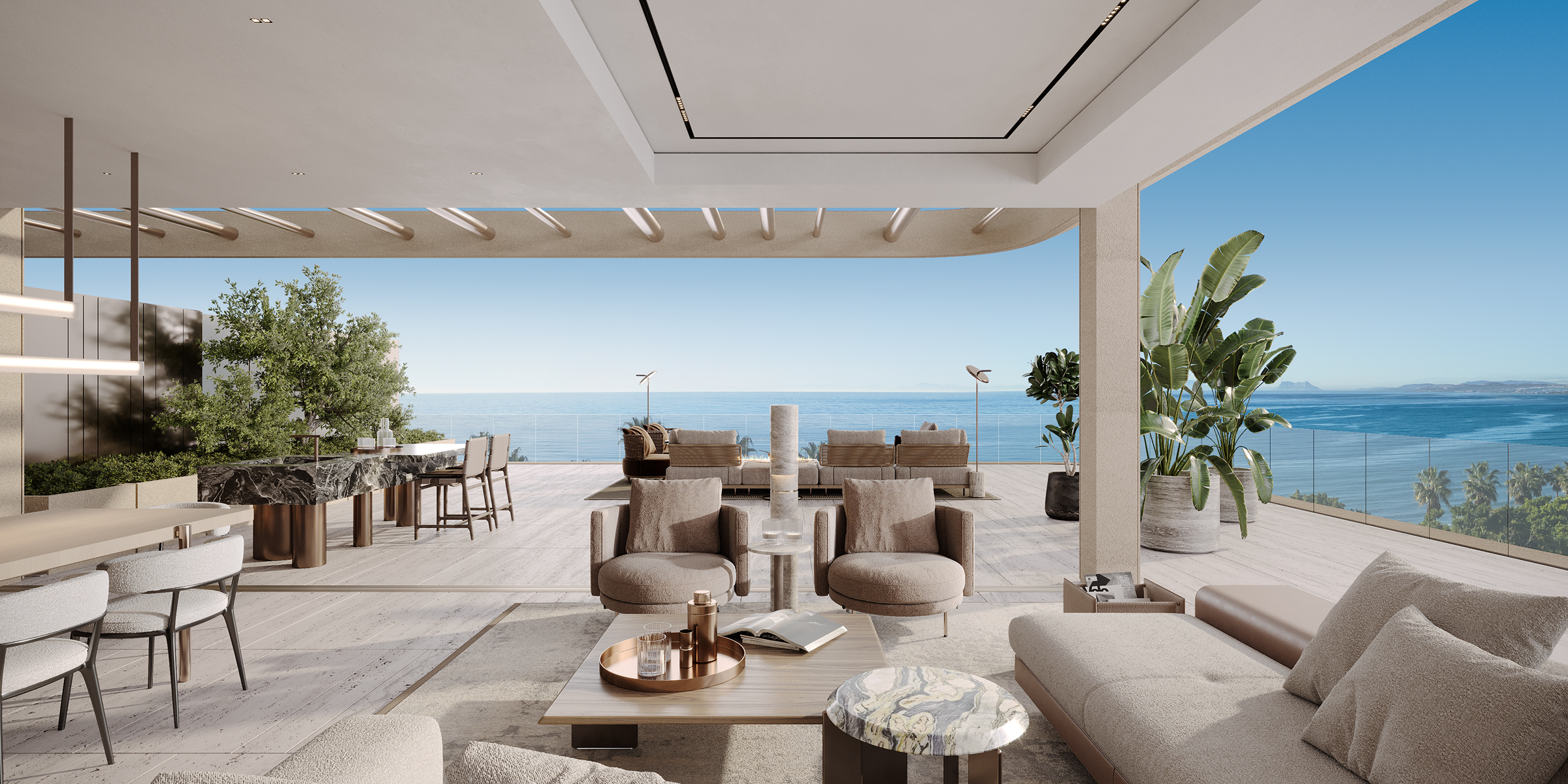  Duplex penthouse with private solarium in beachfront Estepona - 物件實景