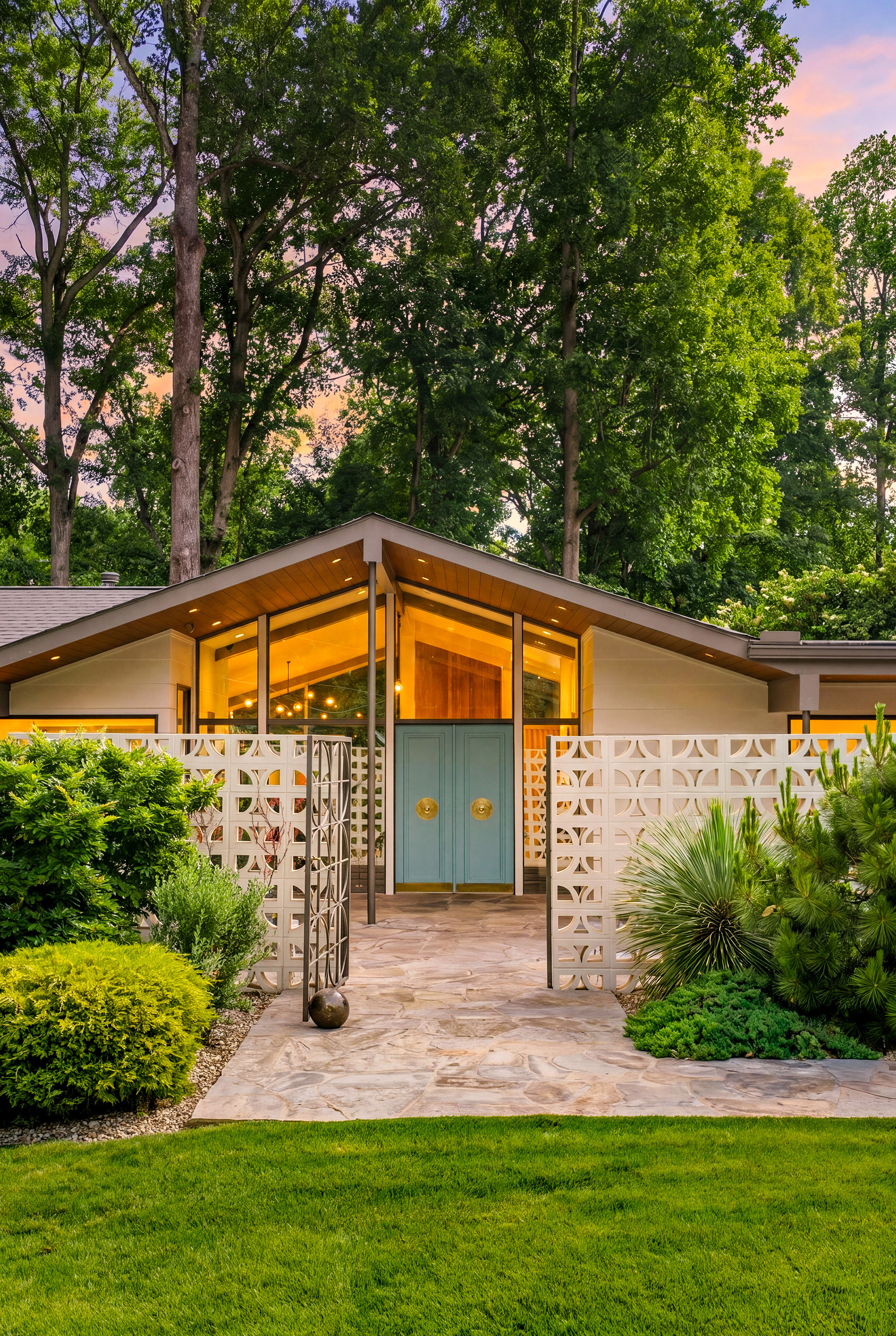  Extraordinary Mid-Century Modern Residence in Buckhead - 物件實景