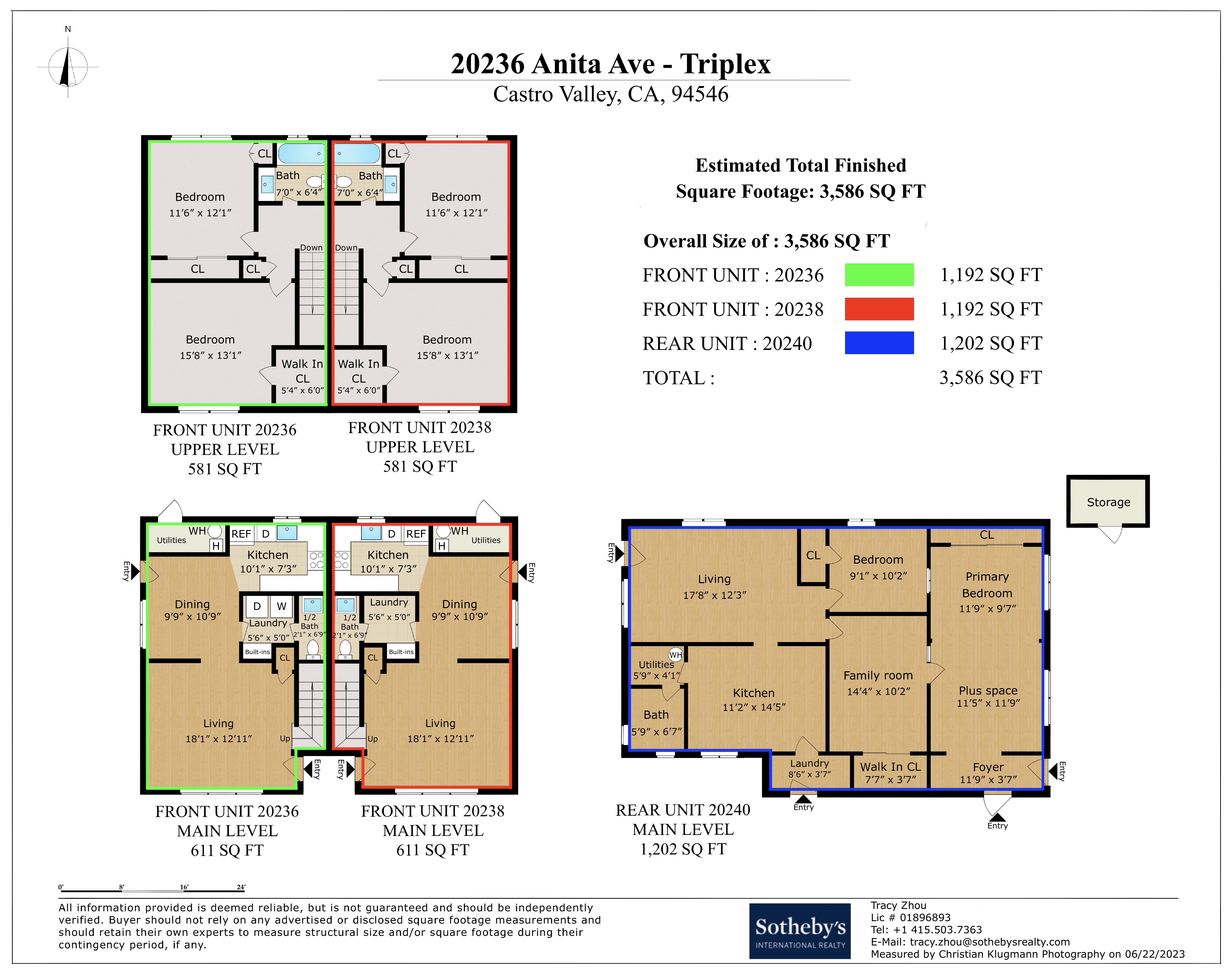  Rare Castro Valley Triplex Opportunity with Vacant Unit - 物件實景