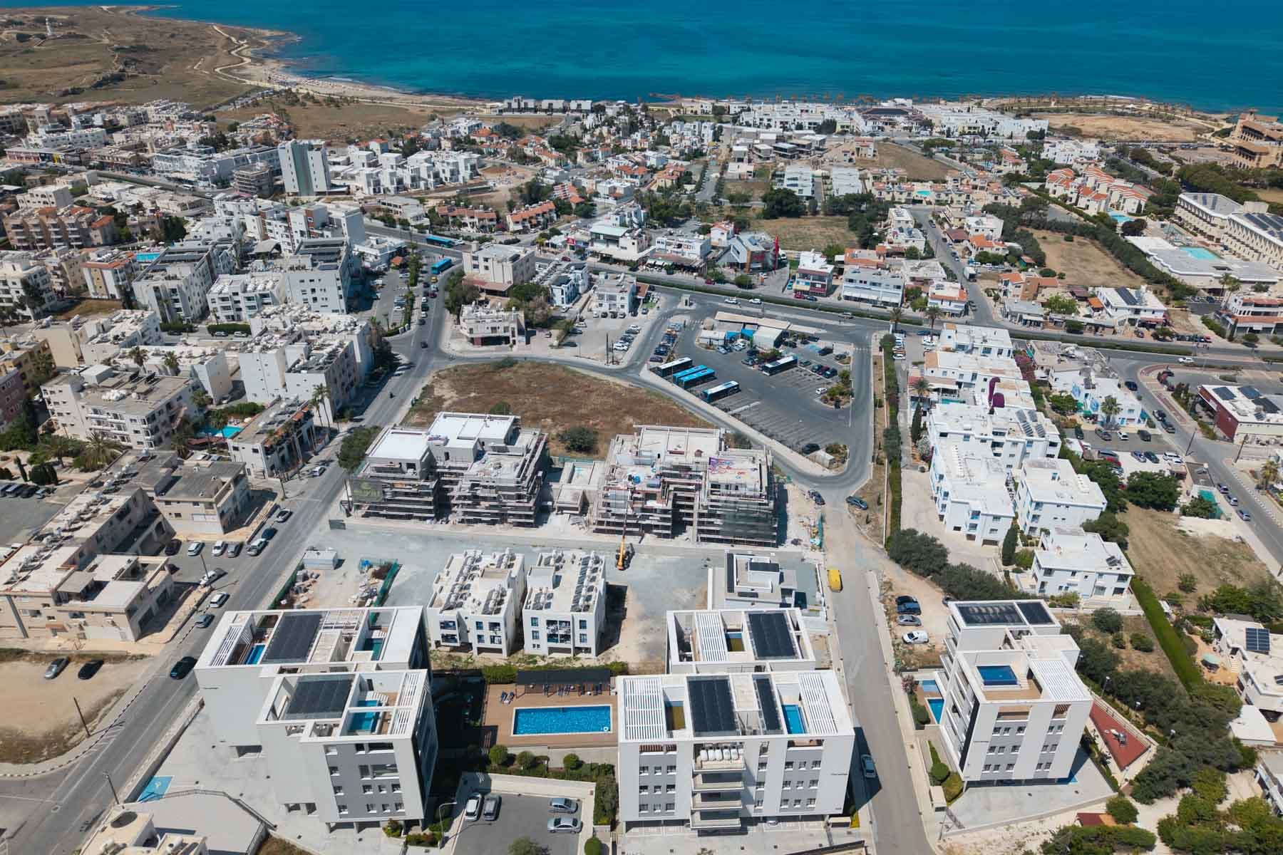  Sea-View Penthouse with Private Roof Garden in Tombs of the Kings, Pafos - 物件實景