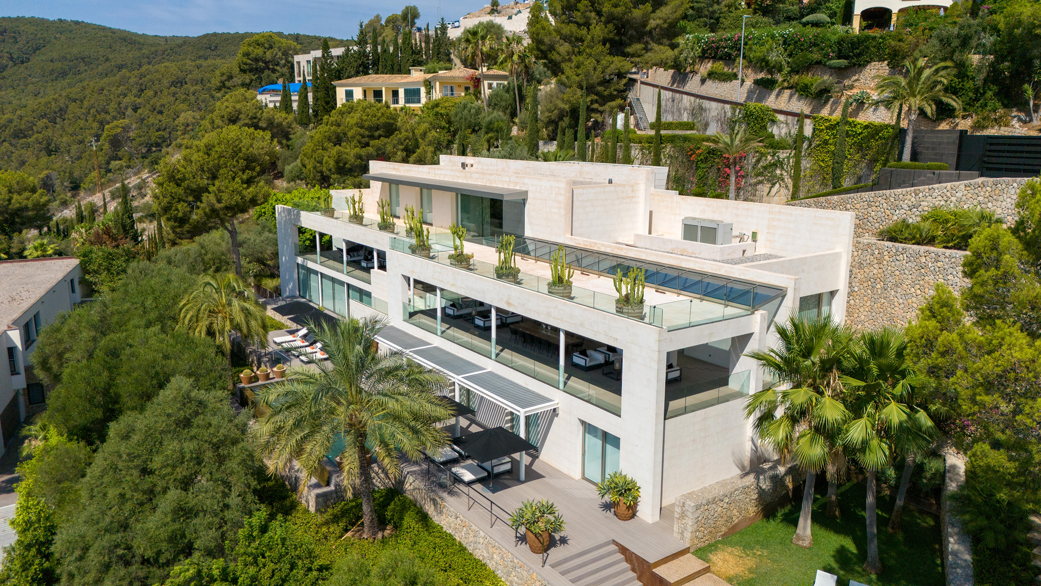  Villa with pool and stunning views in Son Vida - 物件實景