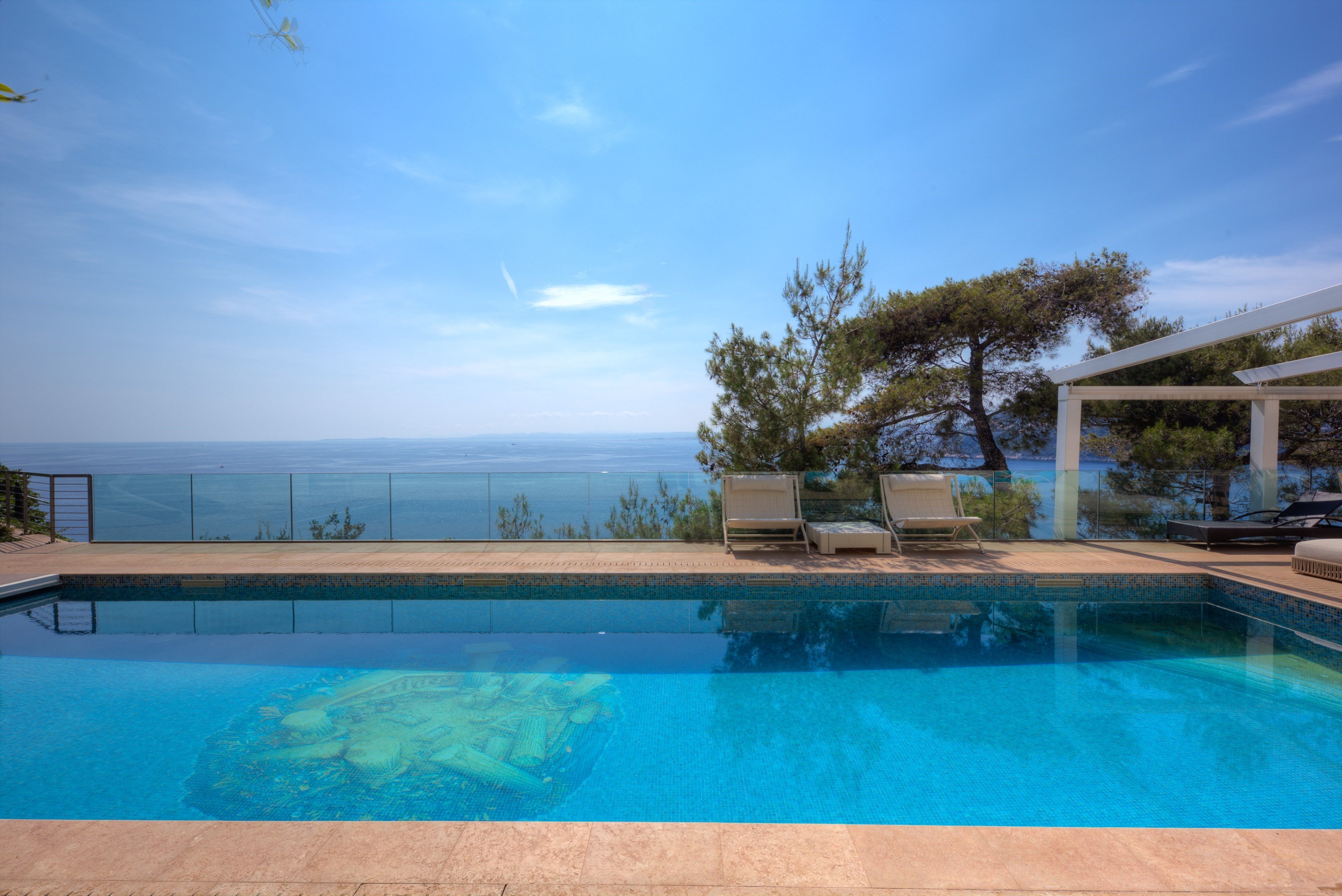  Waterfront luxury villa with panoramic sea views in Saint-Jean-Cap-Ferrat near … - 物件實景