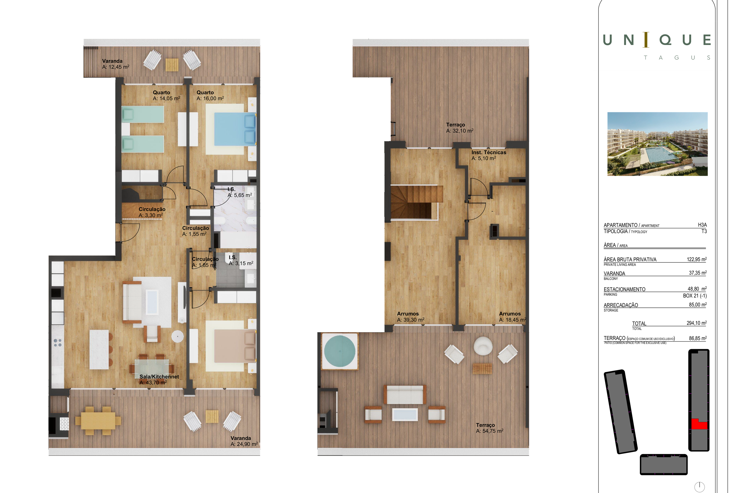 Alcochete, Setúbal, PT, 3 Bedrooms Bedrooms, ,3 BathroomsBathrooms,Residential,For Sale,1698813