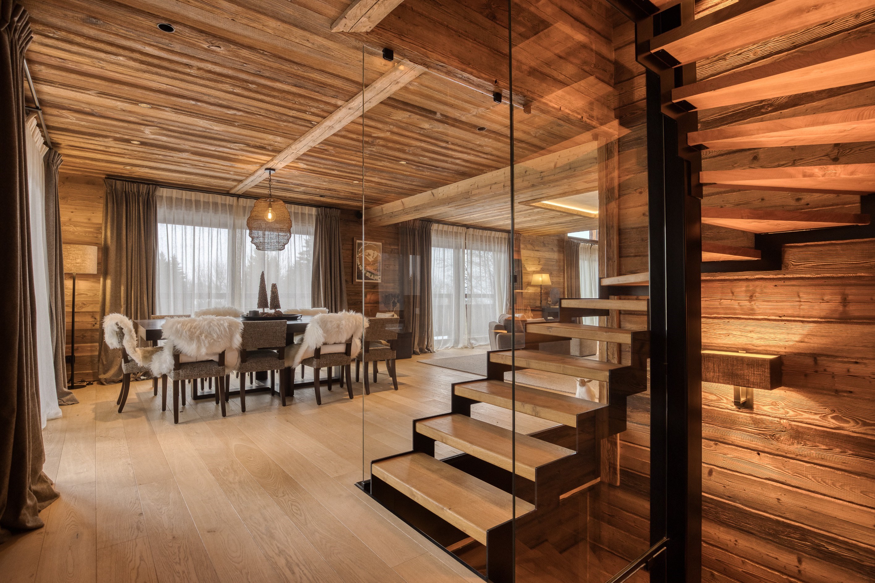  Domaine Alina - Two exceptional chalets close to Megève - 物件實景