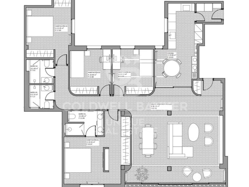 Madrid, Comunidad de Madrid, ES, 4 Bedrooms Bedrooms, ,3 BathroomsBathrooms,Residential,For Sale,1827374