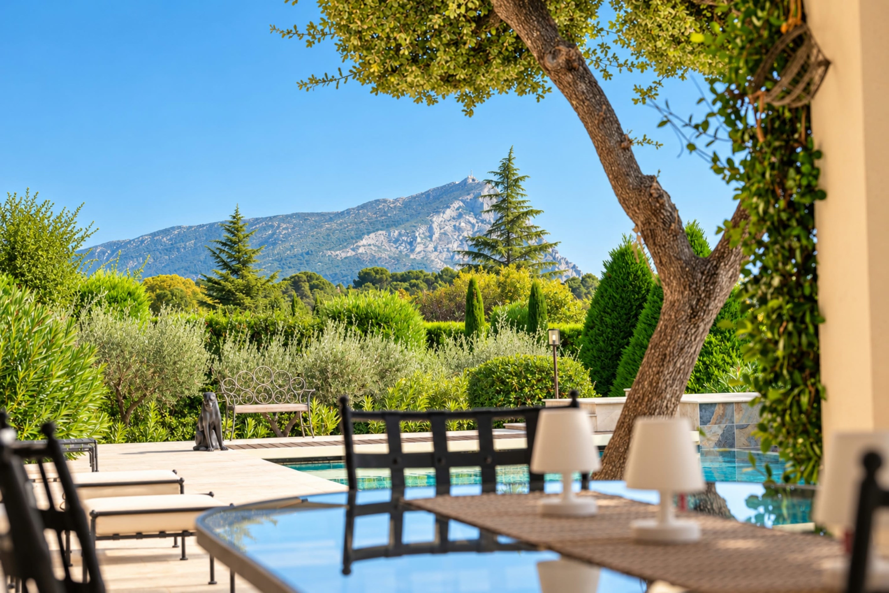  Modern Provençal house with an exceptional view of Sainte-Victoire - 物件實景