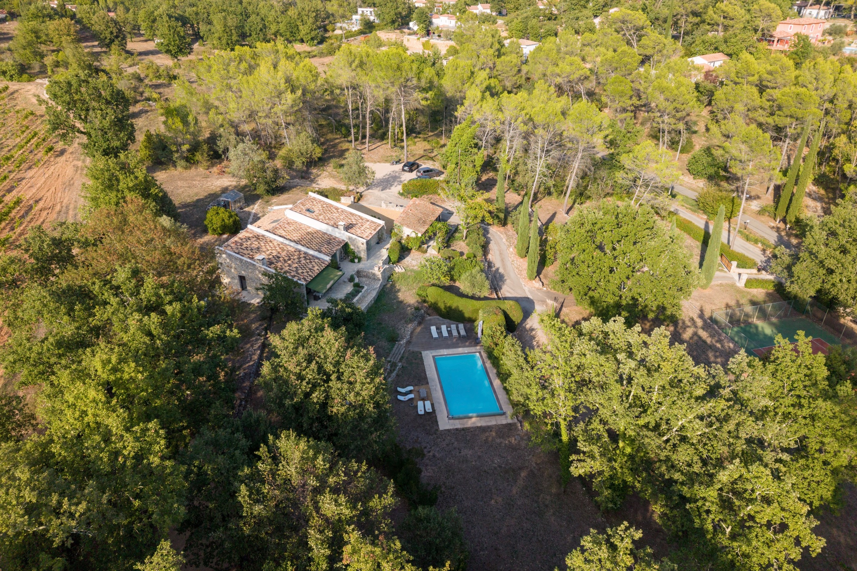 Charming provencal house with tennis court - Saint-Paul-en-Forêt - 物件實景
