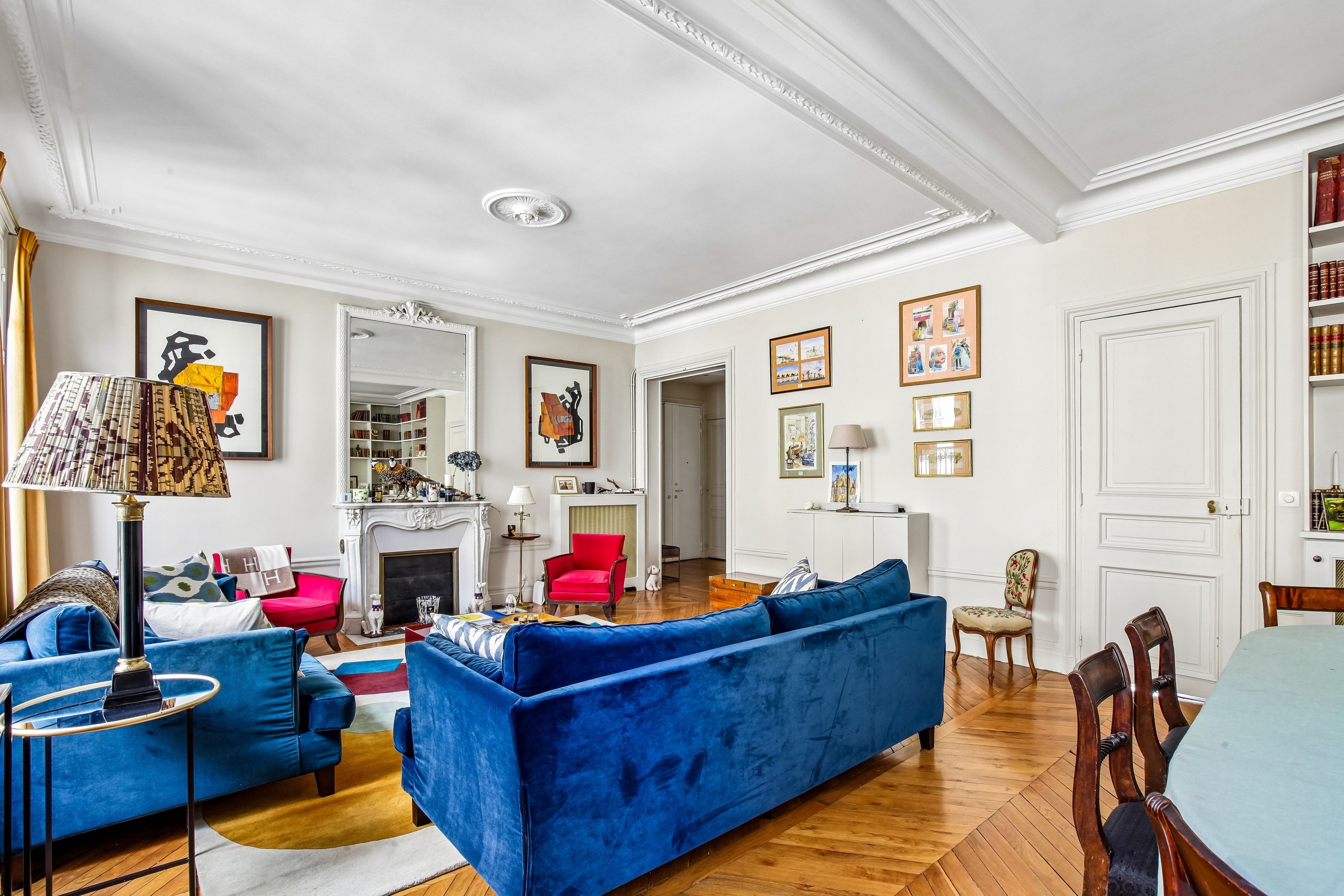  16th Arrondissement Town Hall: Elegant Upper-Floor Apartment - 物件實景