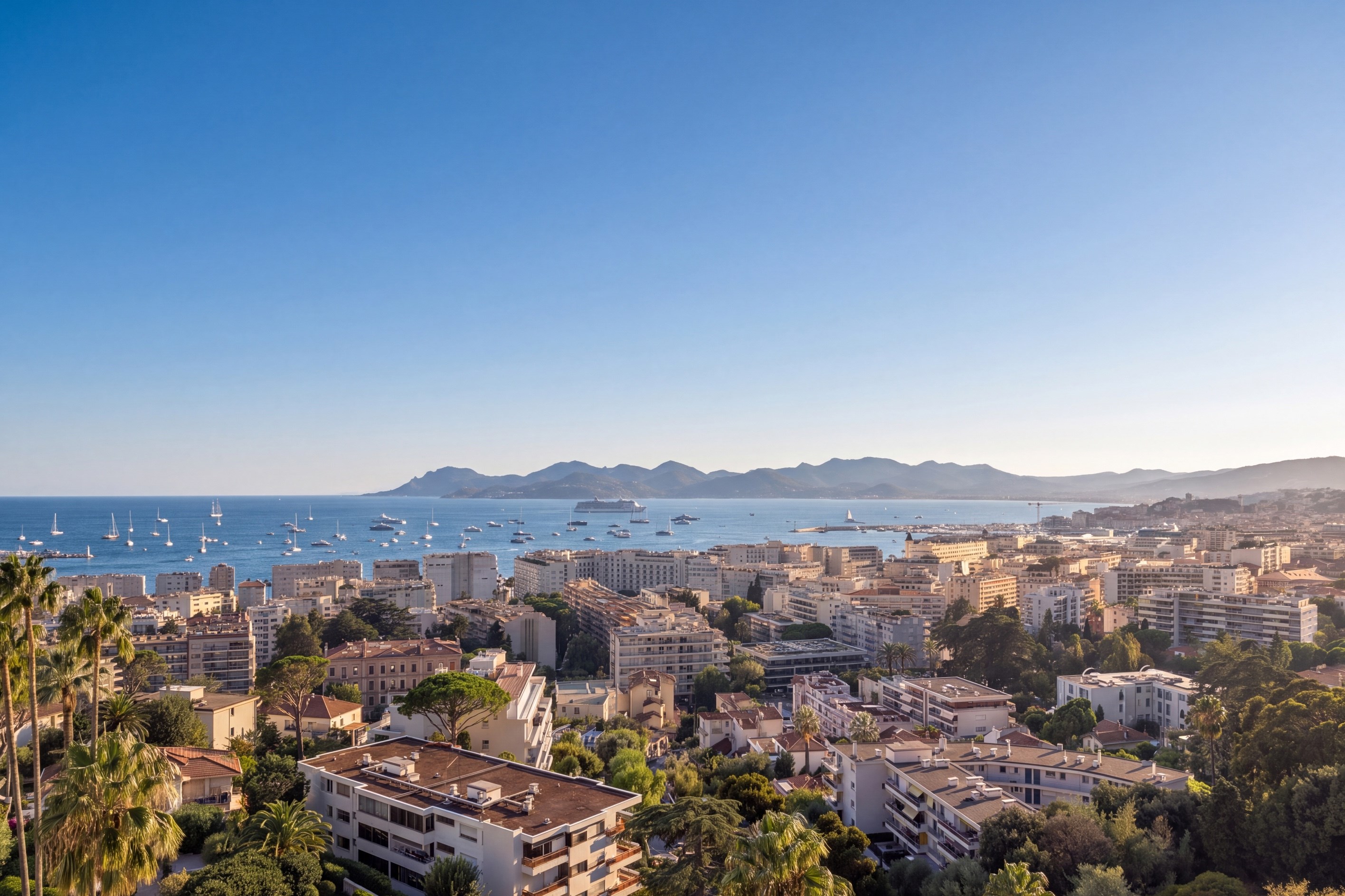  Cannes Californie, 135 sqm three bedroom apartment with 45 sqm terrace and sea … - 物件實景