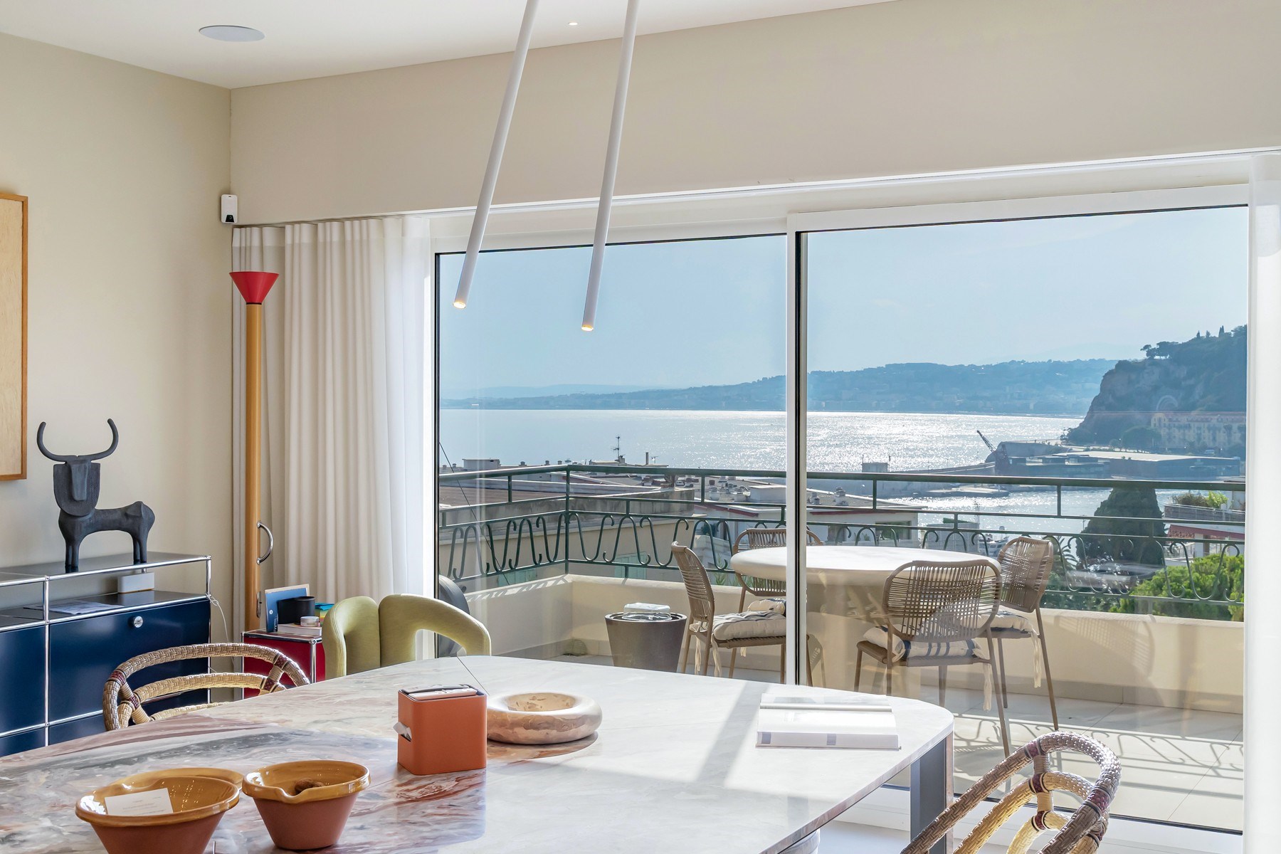  Nice Mont Boron, 111 sqm 2 bedroom apartment with 33 sqm terrace and sea views - 物件實景