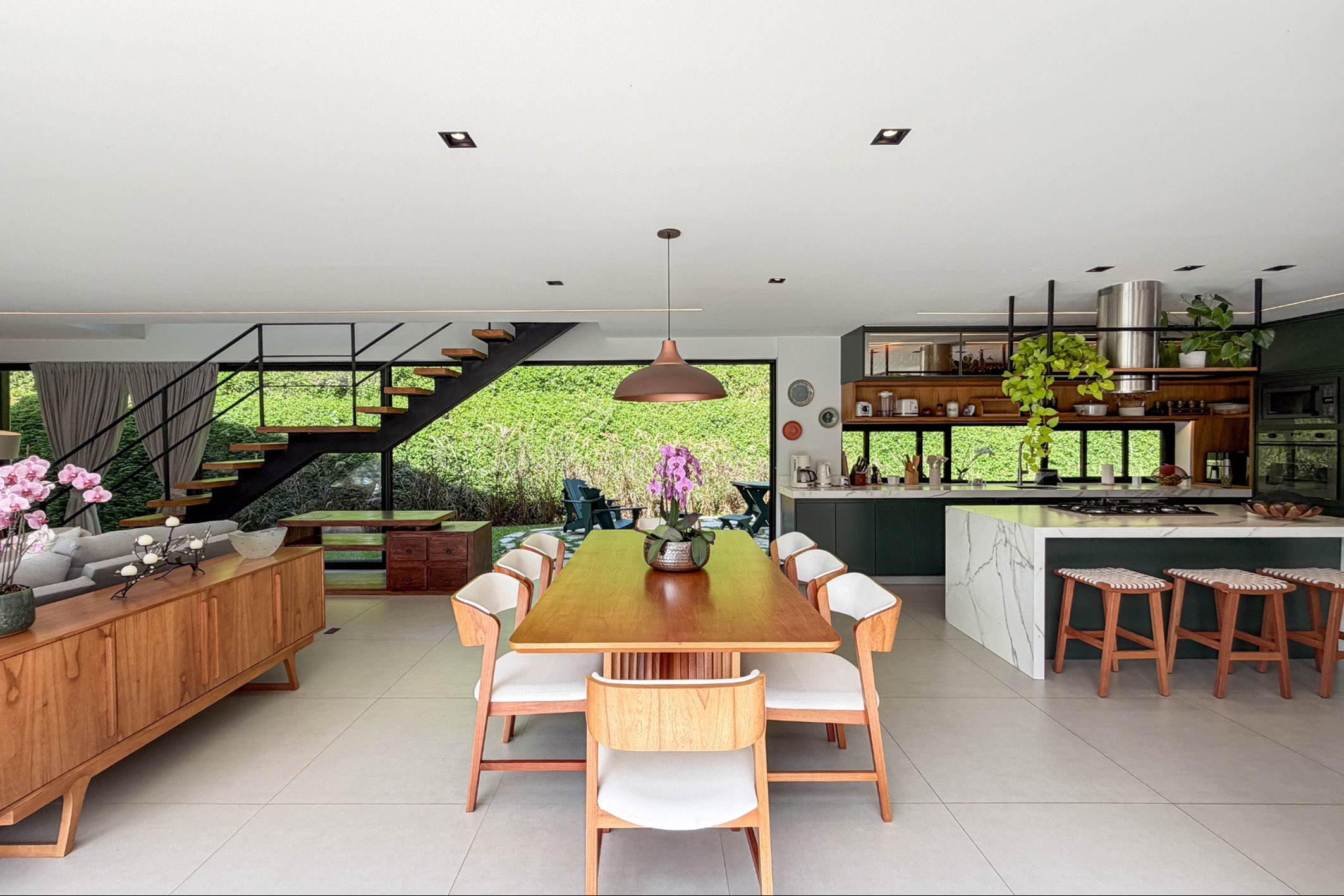  Contemporary residence with four suites in Fazenda Marambaia - 物件實景