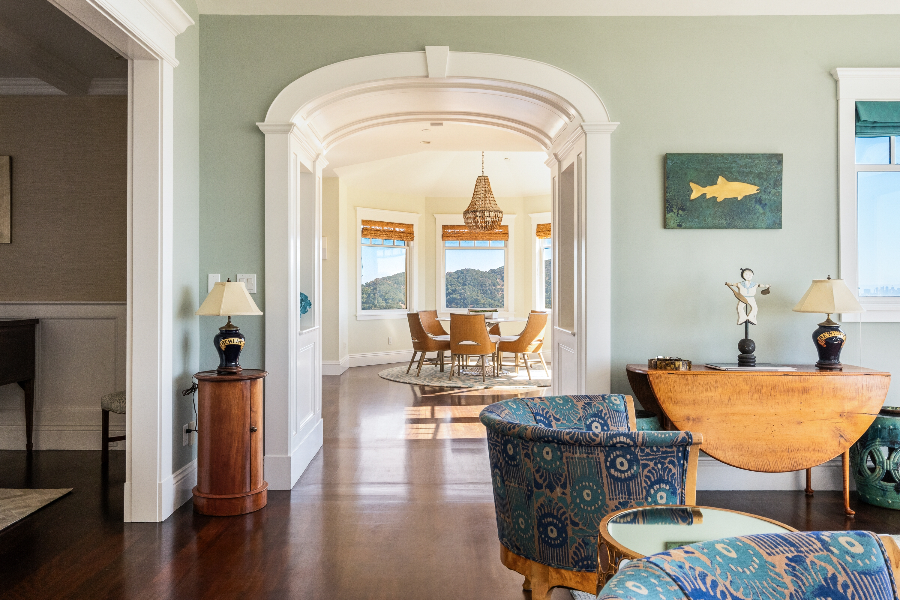  East Coast-Inspired Estate with Sweeping City, Bridge and Mount Tam Views - 物件實景