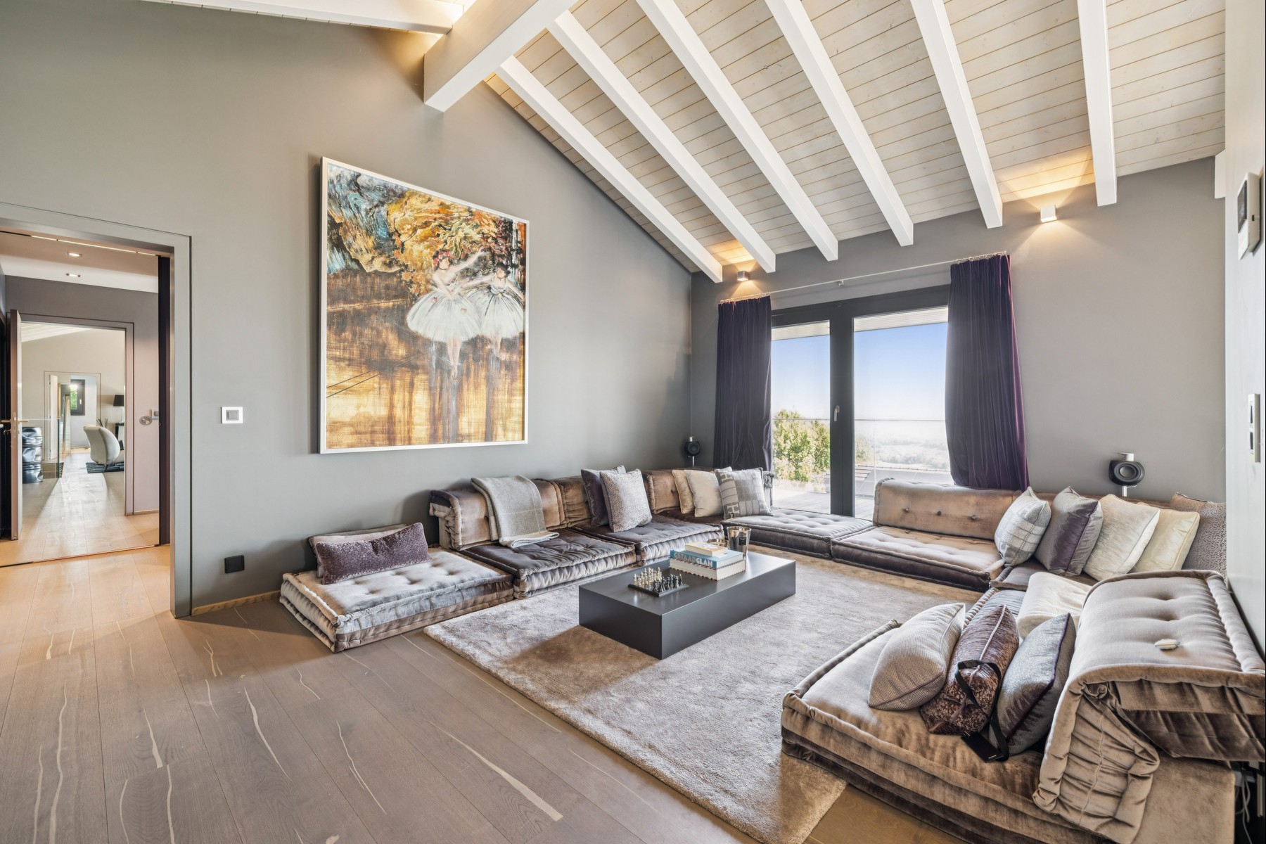  Contemporary architect-designed villa with a pool and a view of Lake Geneva - 物件實景