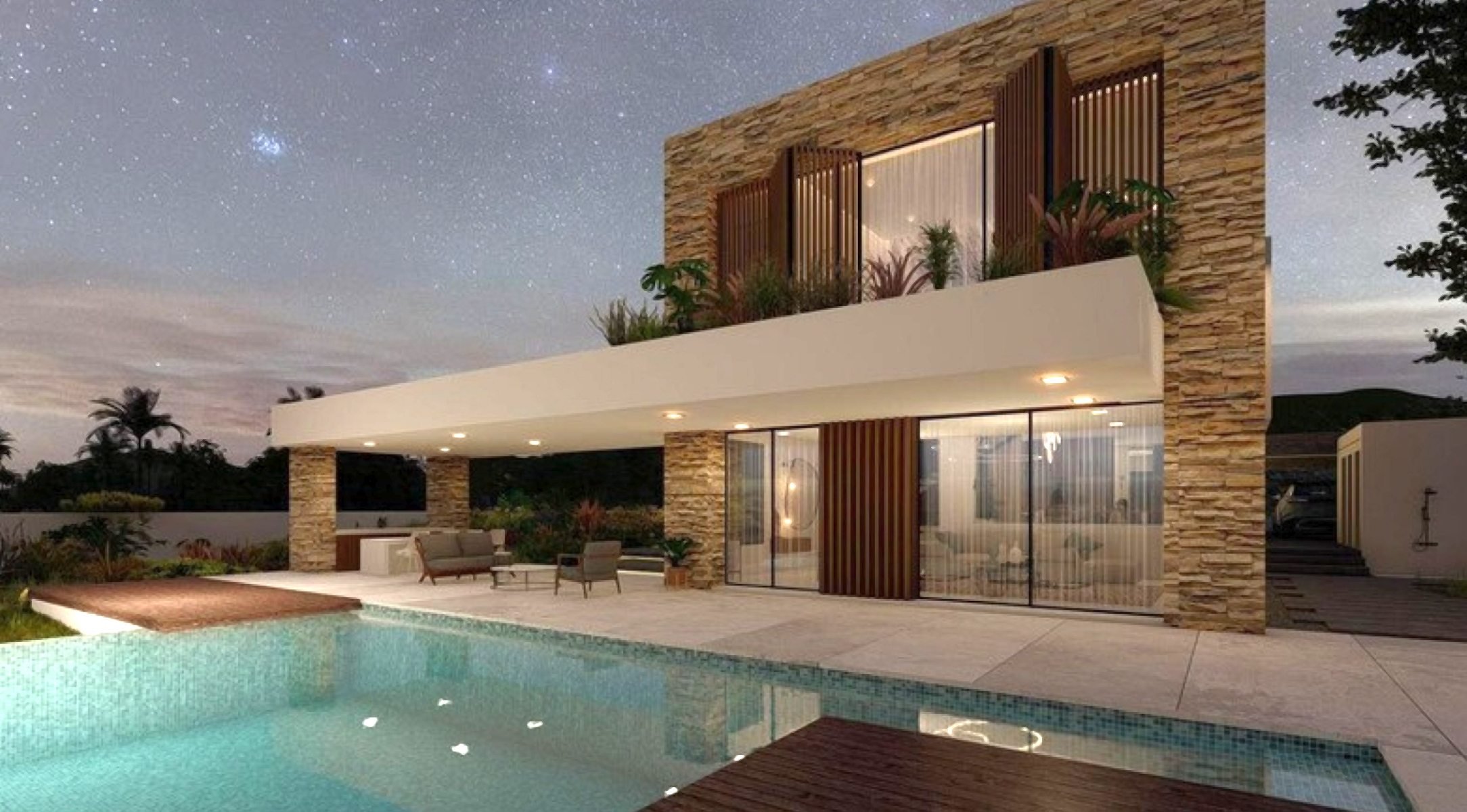 Seafront Plot with a Detached House for redevelopment in Sea Caves, Paphos - 物件實景