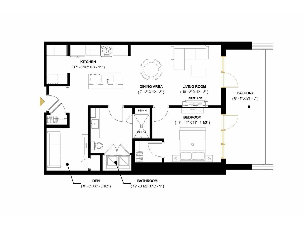 Burlington, Vermont, 05401, United States, 1 Bedroom Bedrooms, ,Residential,For Sale,1776931