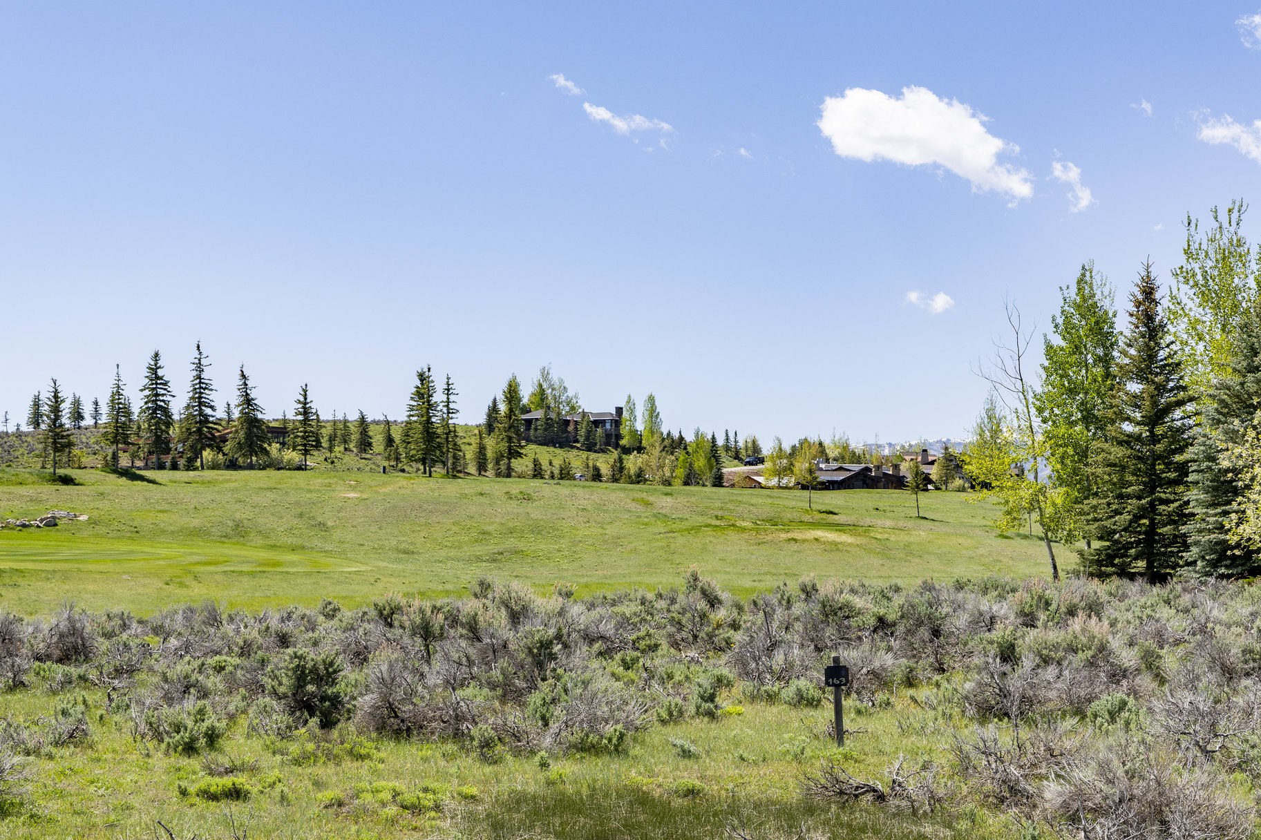  South-facing, Flat Lot on the 4th Green at Glenwild with Ski Resort Views - 物件實景