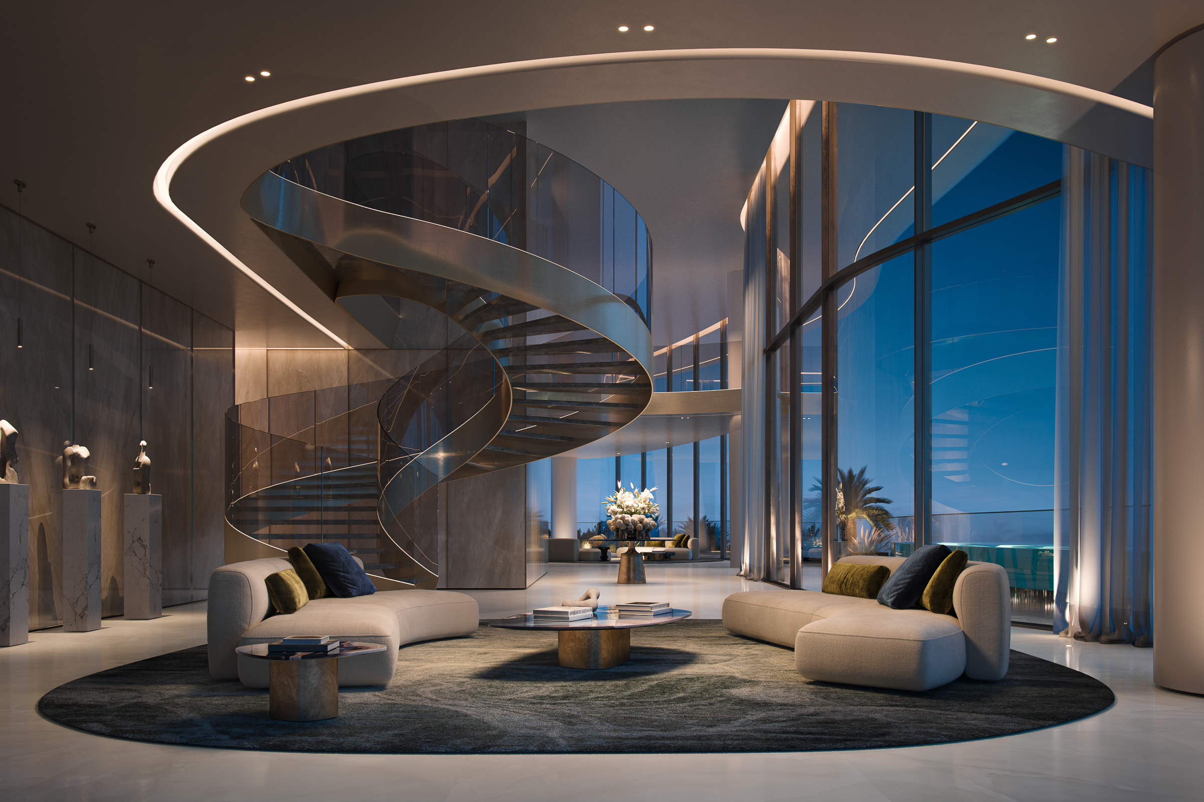  Stylish High-Floor Apartment on Palm Jumeirah - 物件實景