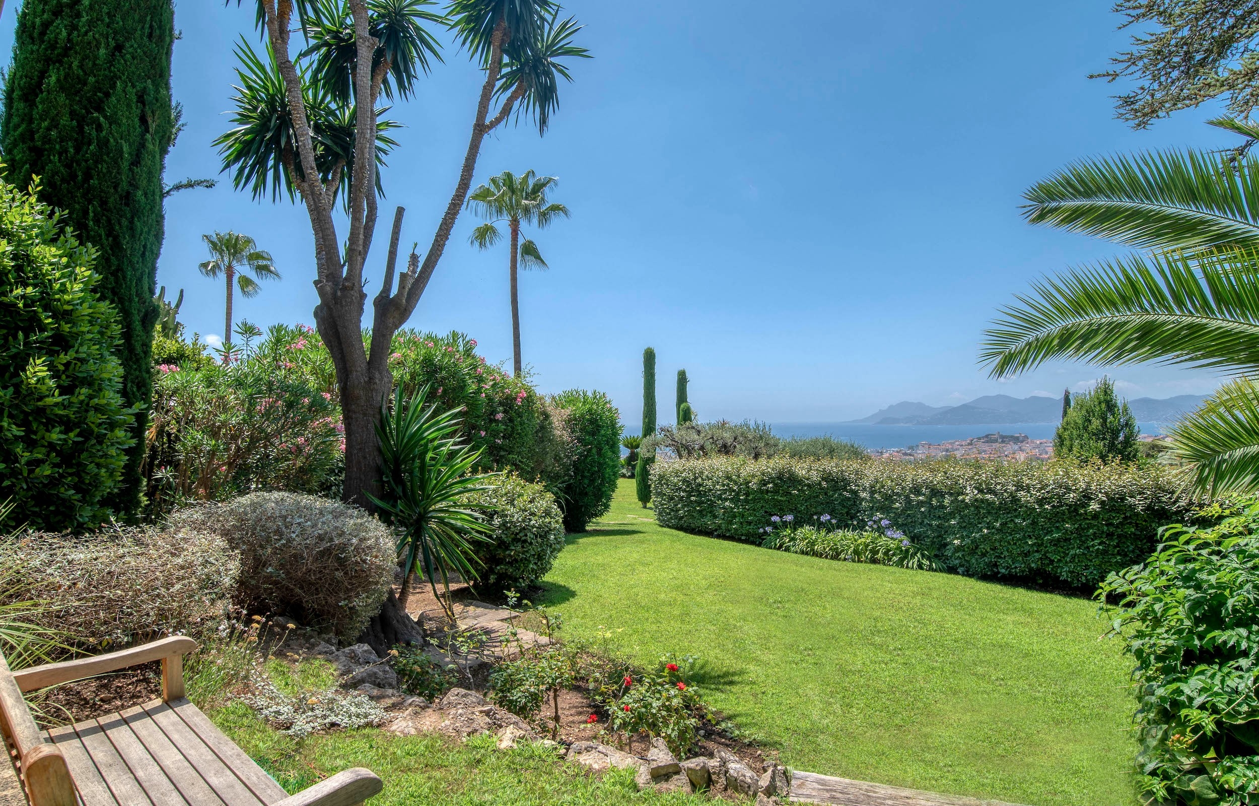  Exceptional private estate with panoramic sea views in Cannes Californie - 物件實景