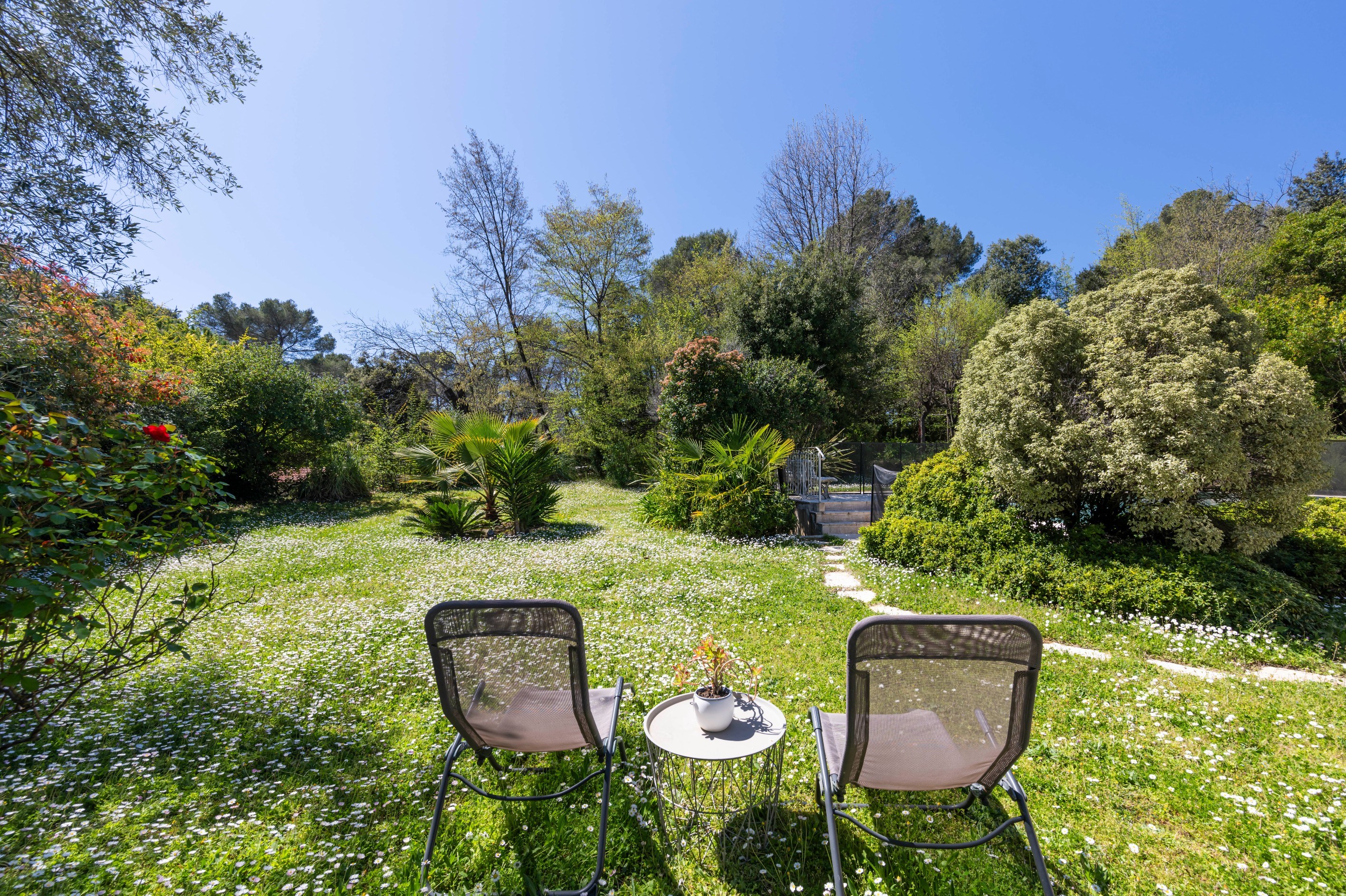  Provençal villa with pool and development potential in Roquefort les Pins near … - 物件實景