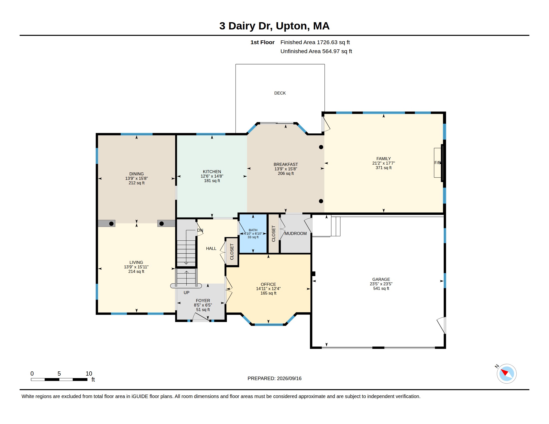  3 Dairy Drive, Upton, MA 01568 - 物件實景