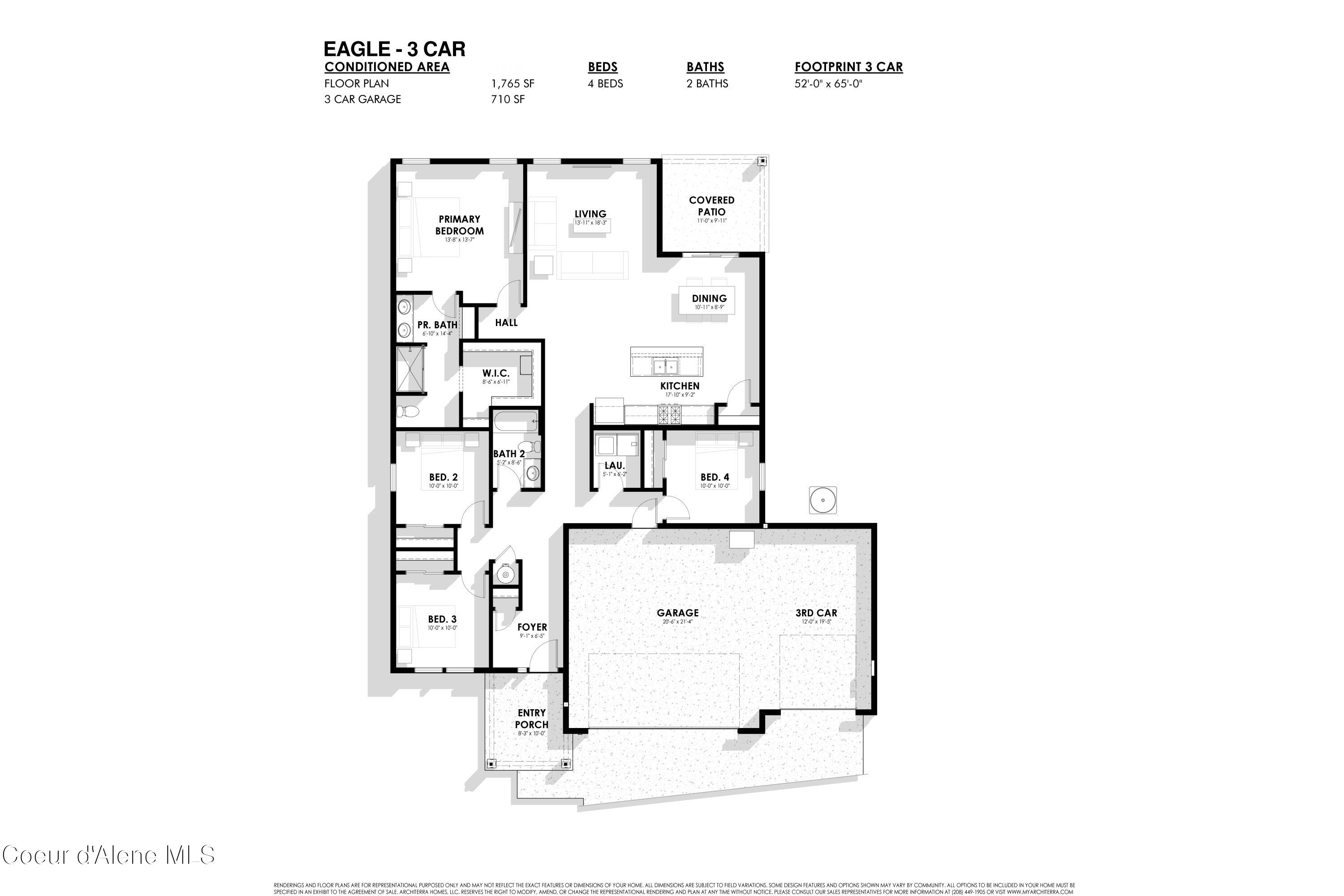 Post Falls, Idaho, 83854, United States, 4 Bedrooms Bedrooms, ,Residential,For Sale,1979406