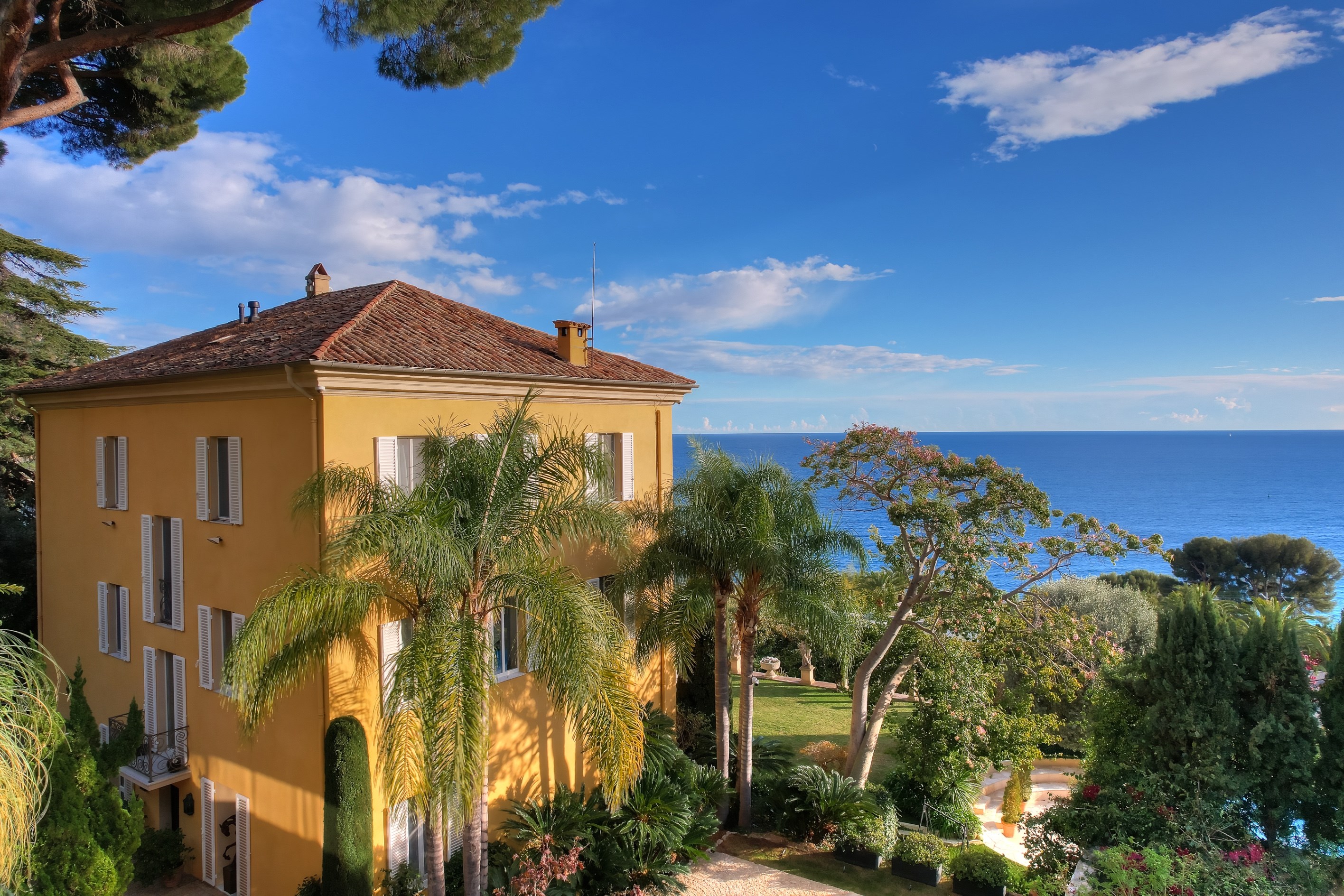  Exceptional Maison de Maître for sale in Èze-sur-Mer, panoramic sea view, near … - 物件實景