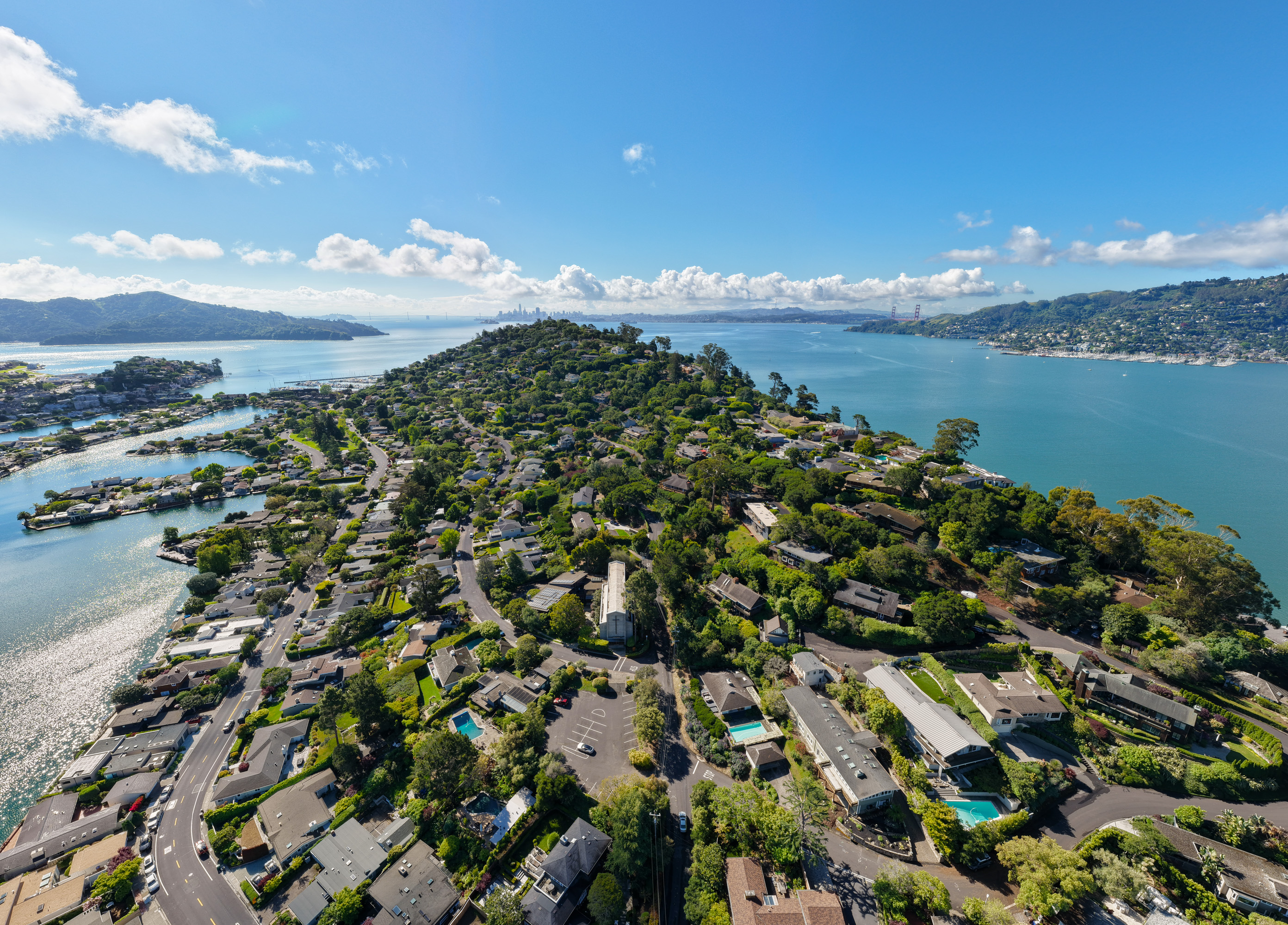  Single-Level Mid-Century Modern Home in the Coveted Flats of Belvedere - 物件實景