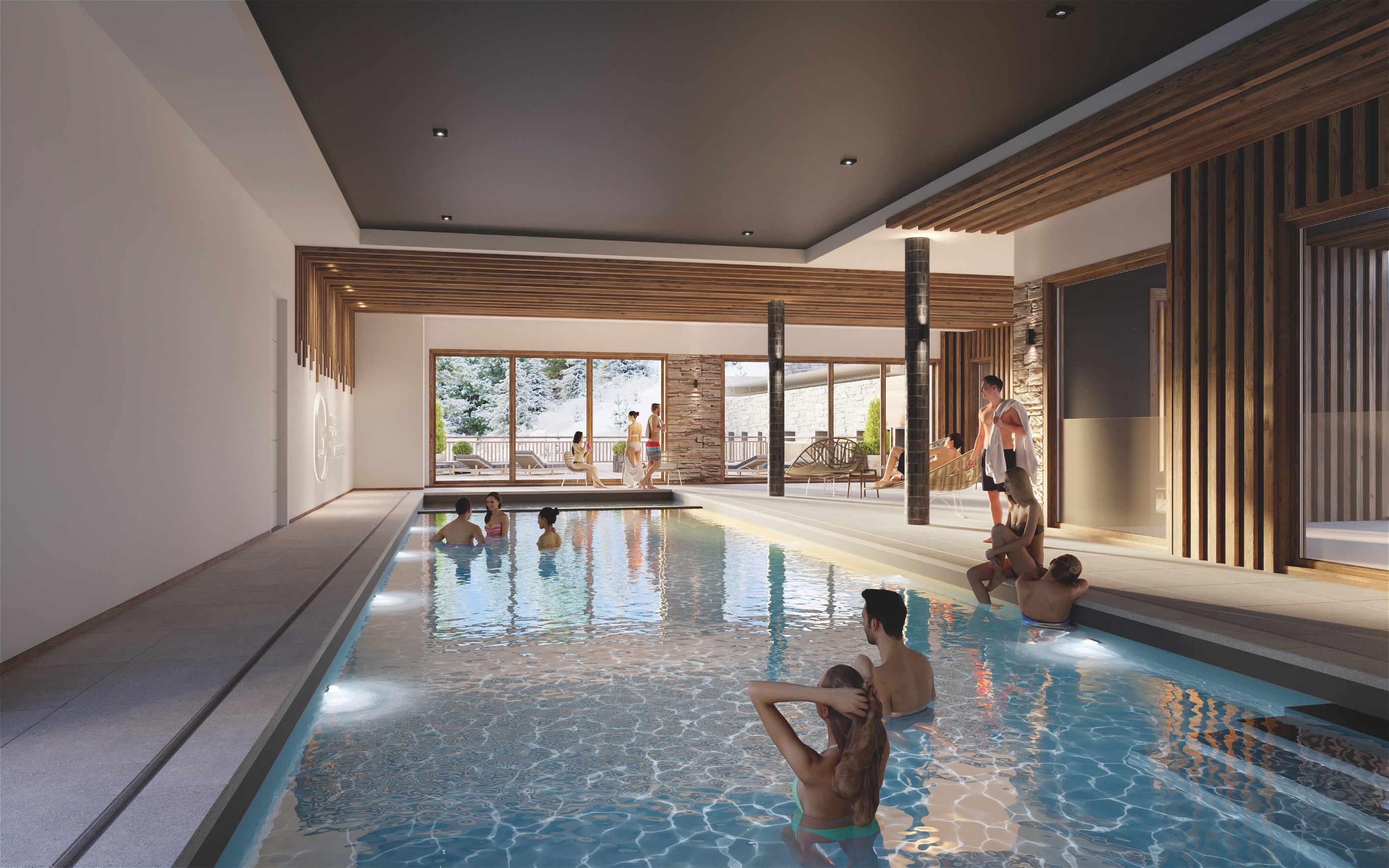  Apartment Tétras - featuring a sauna, right in the heart of Les 2 Alpes - 物件實景