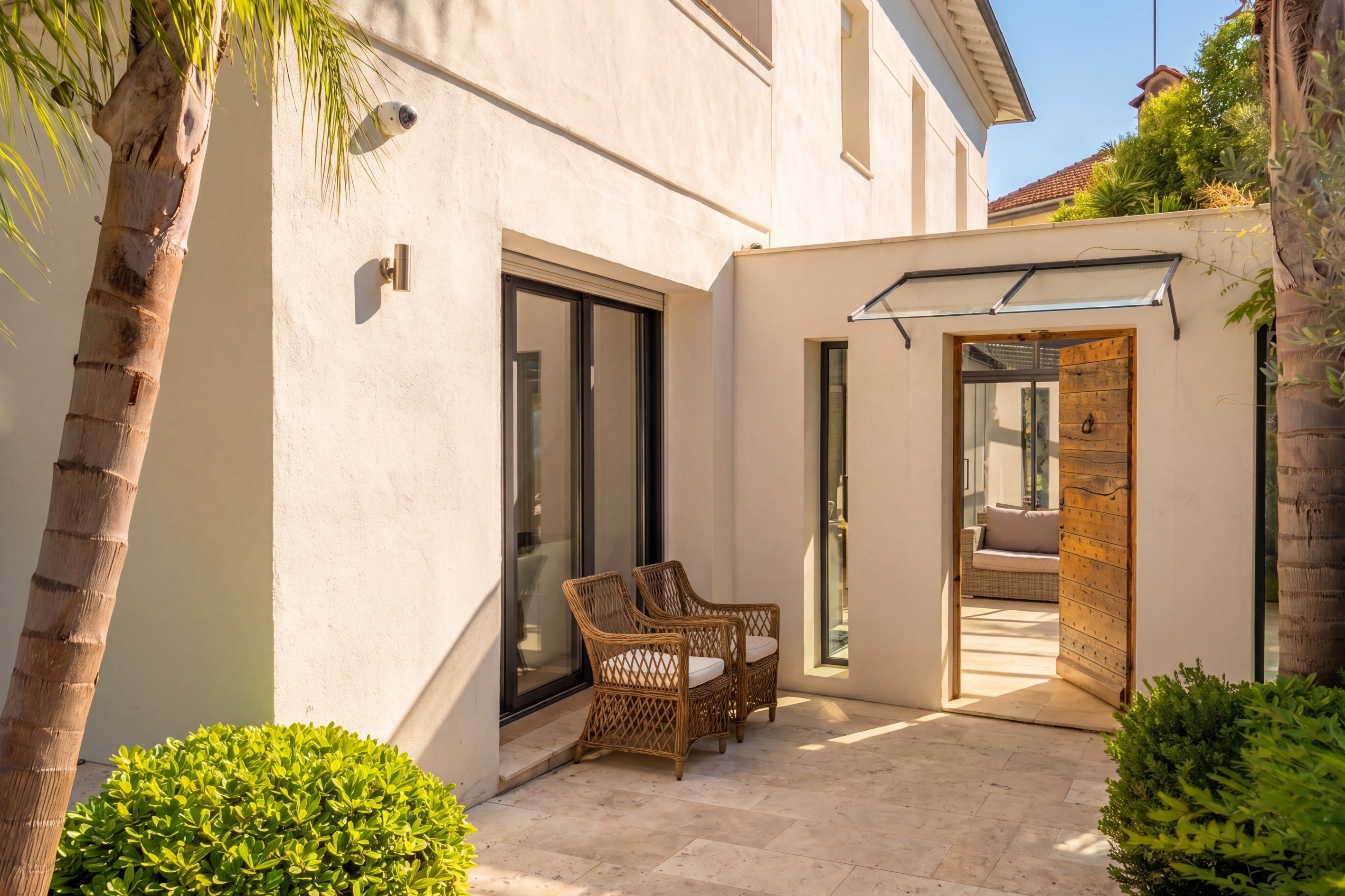 Cannes Californie contemporary villa with heated pool and landscaped garden - 物件實景