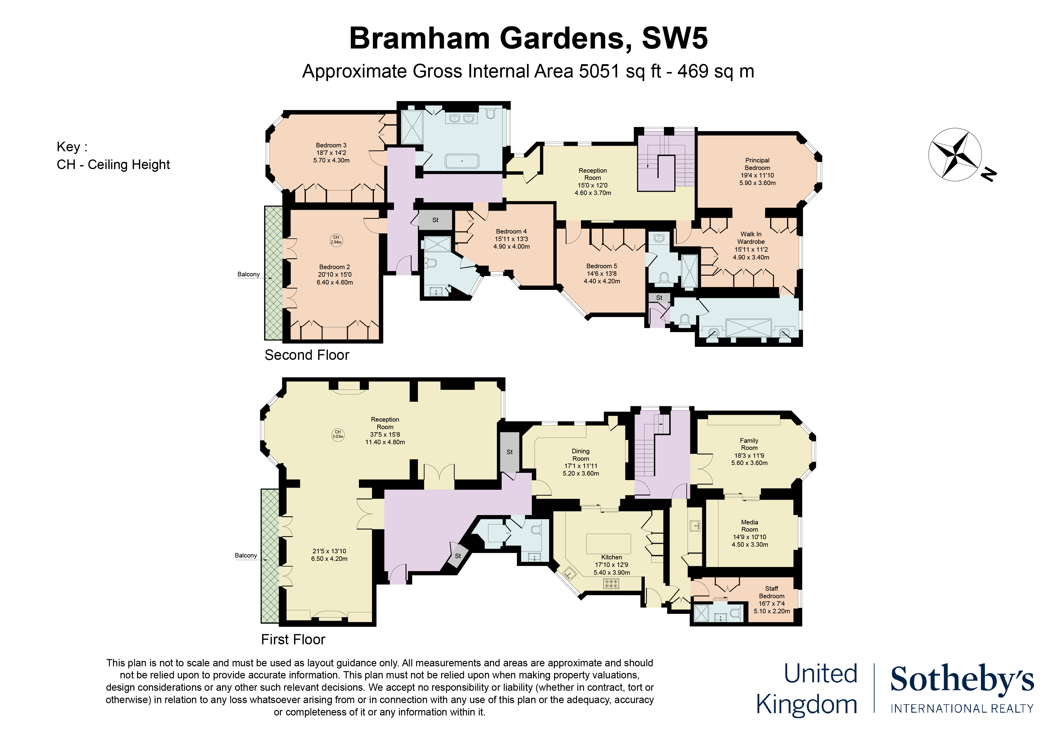  A Magnificent Duplex Residence in Bramham Gardens - 物件實景