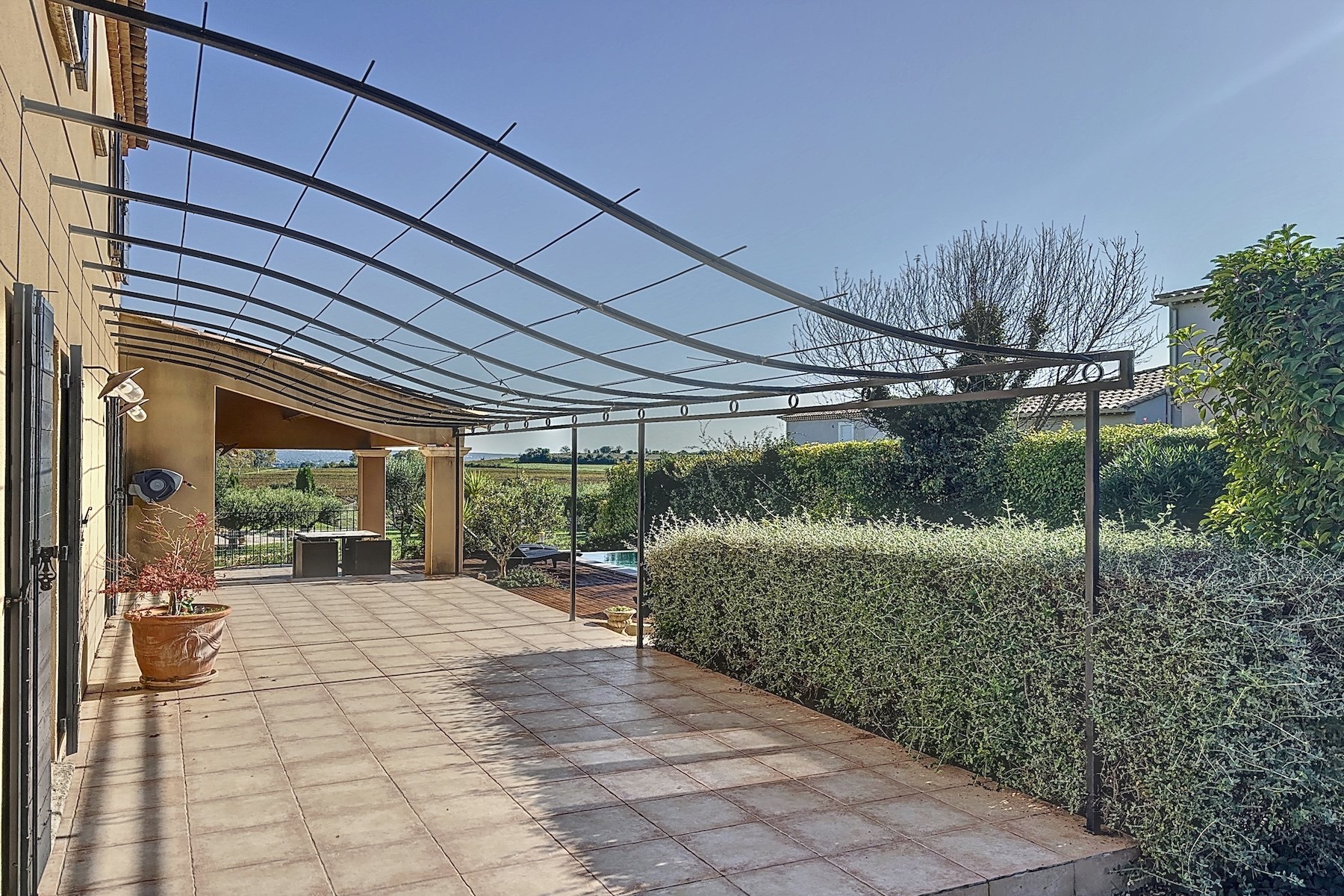  Bastide 5km from Uzes, garden with swimming pool and  view. - 物件實景